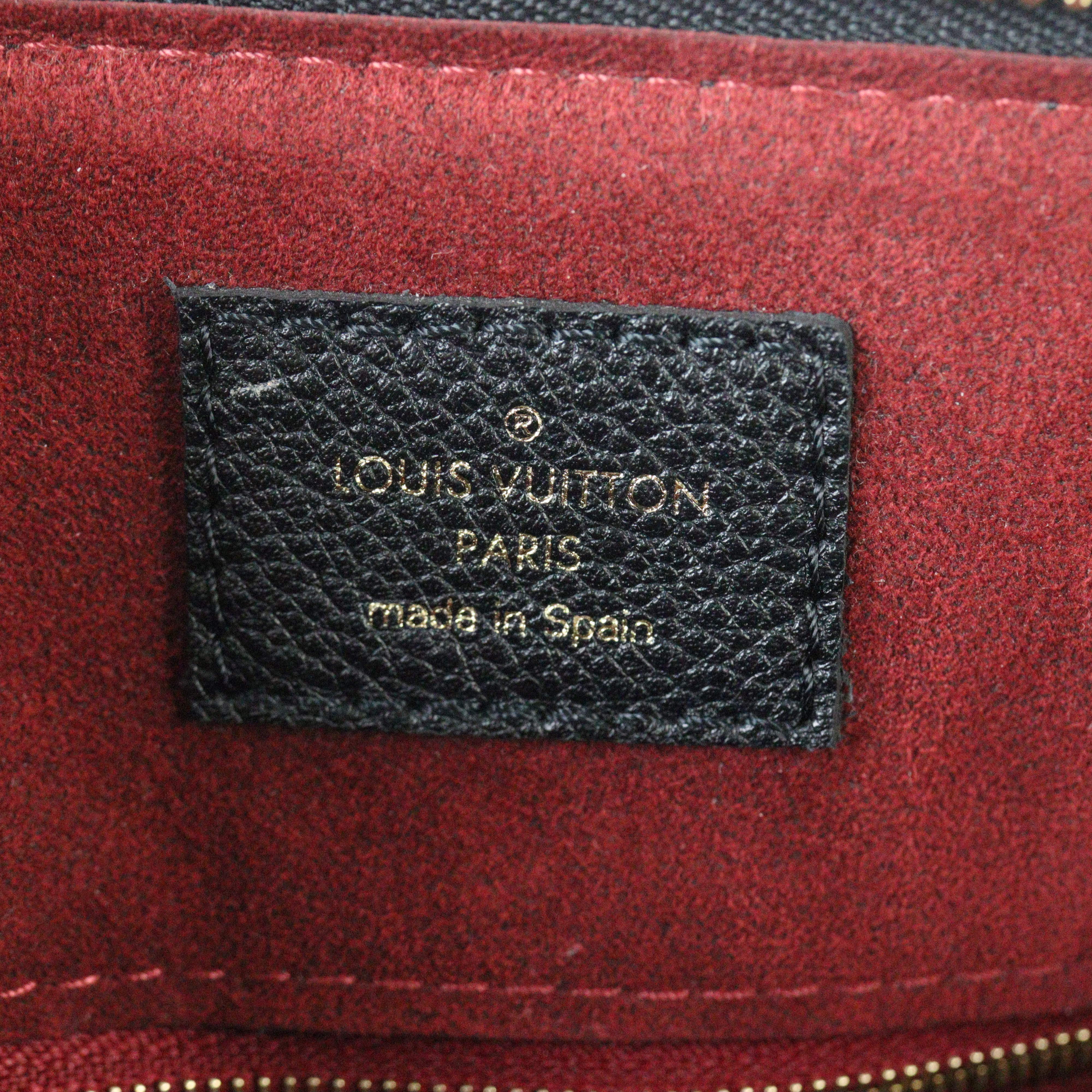 Louis Vuitton Speedy 25 Bandouliere Monogram Empreinte Giant Bicolour