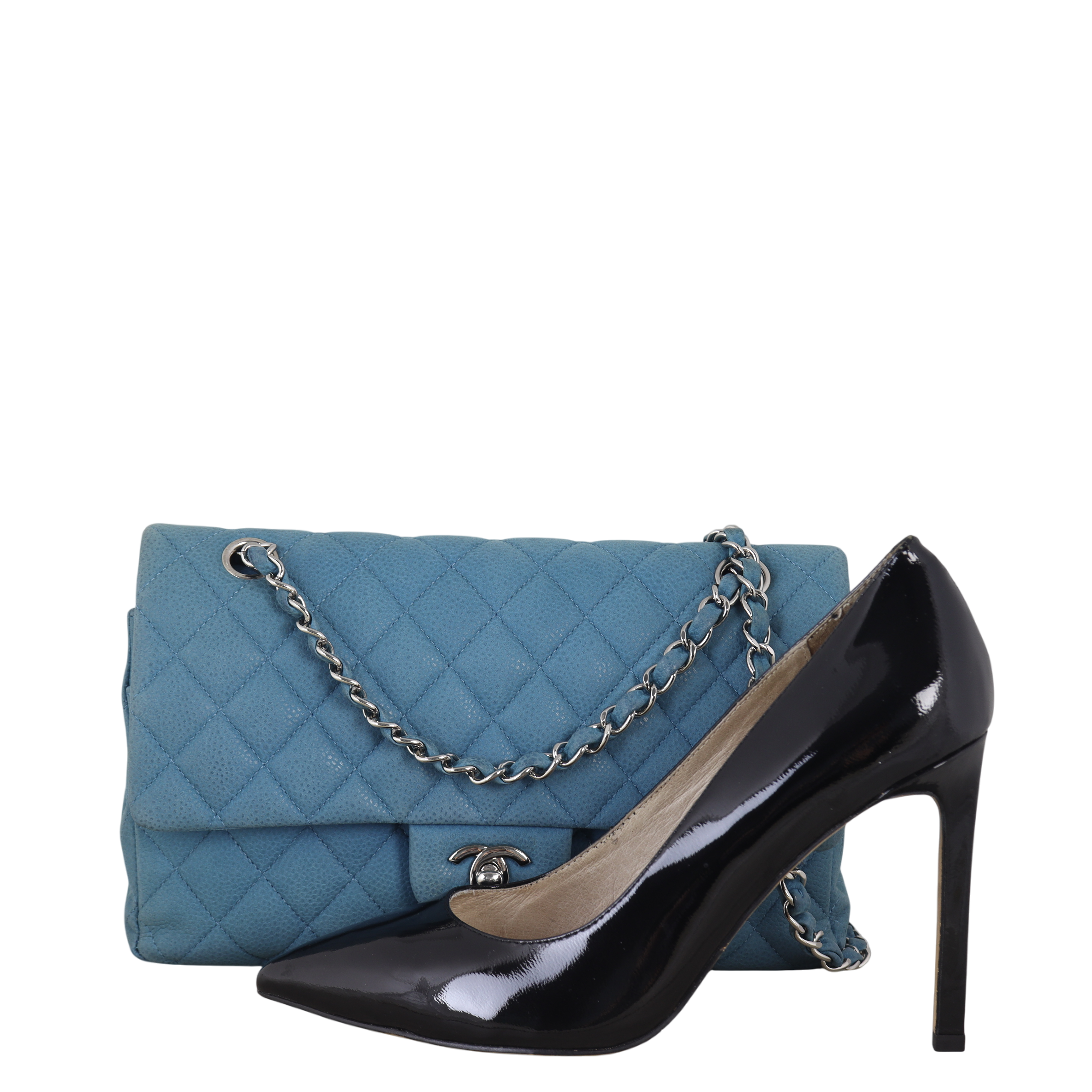 Chanel Classic Double Flap Medium Nubuck