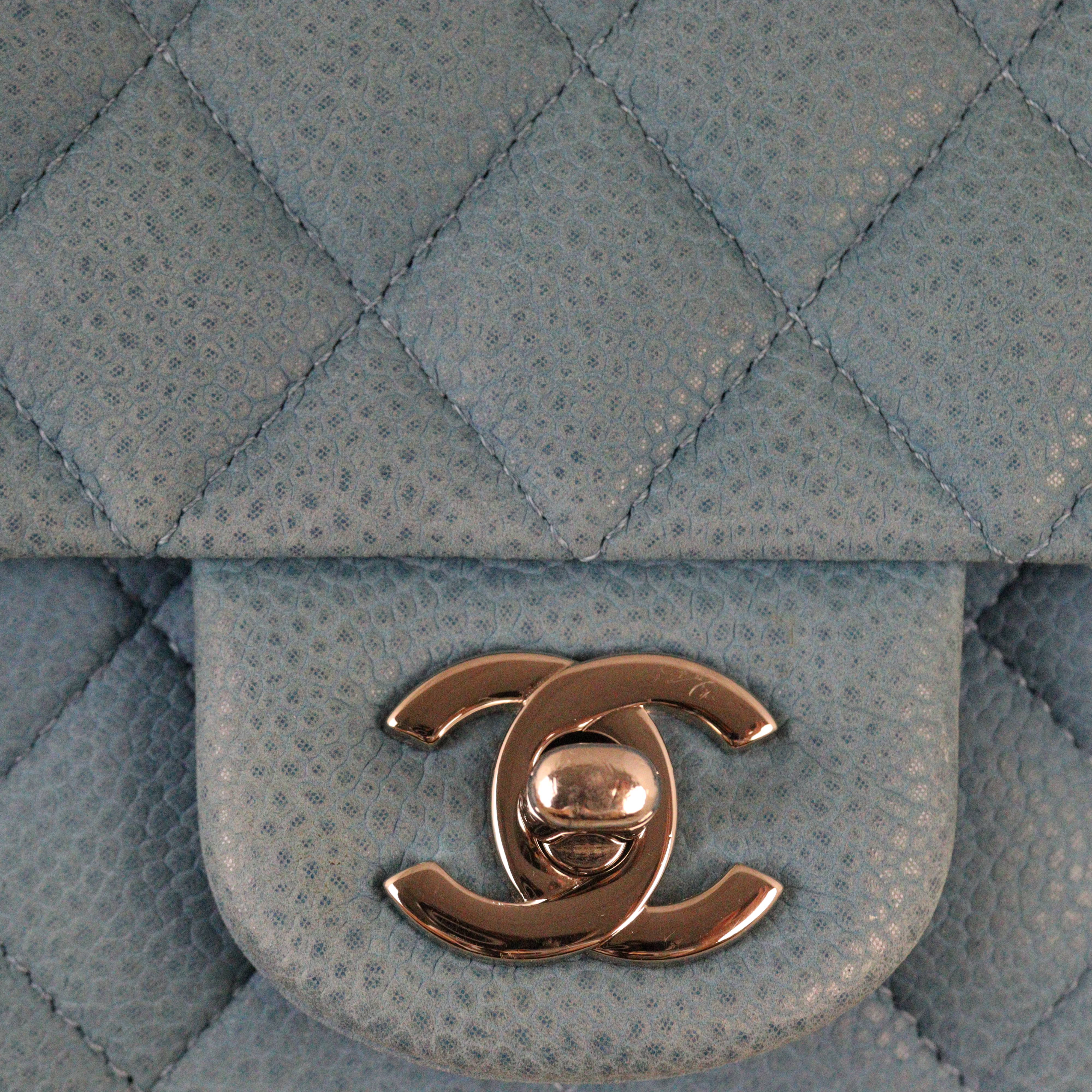 Chanel Classic Double Flap Medium Nubuck