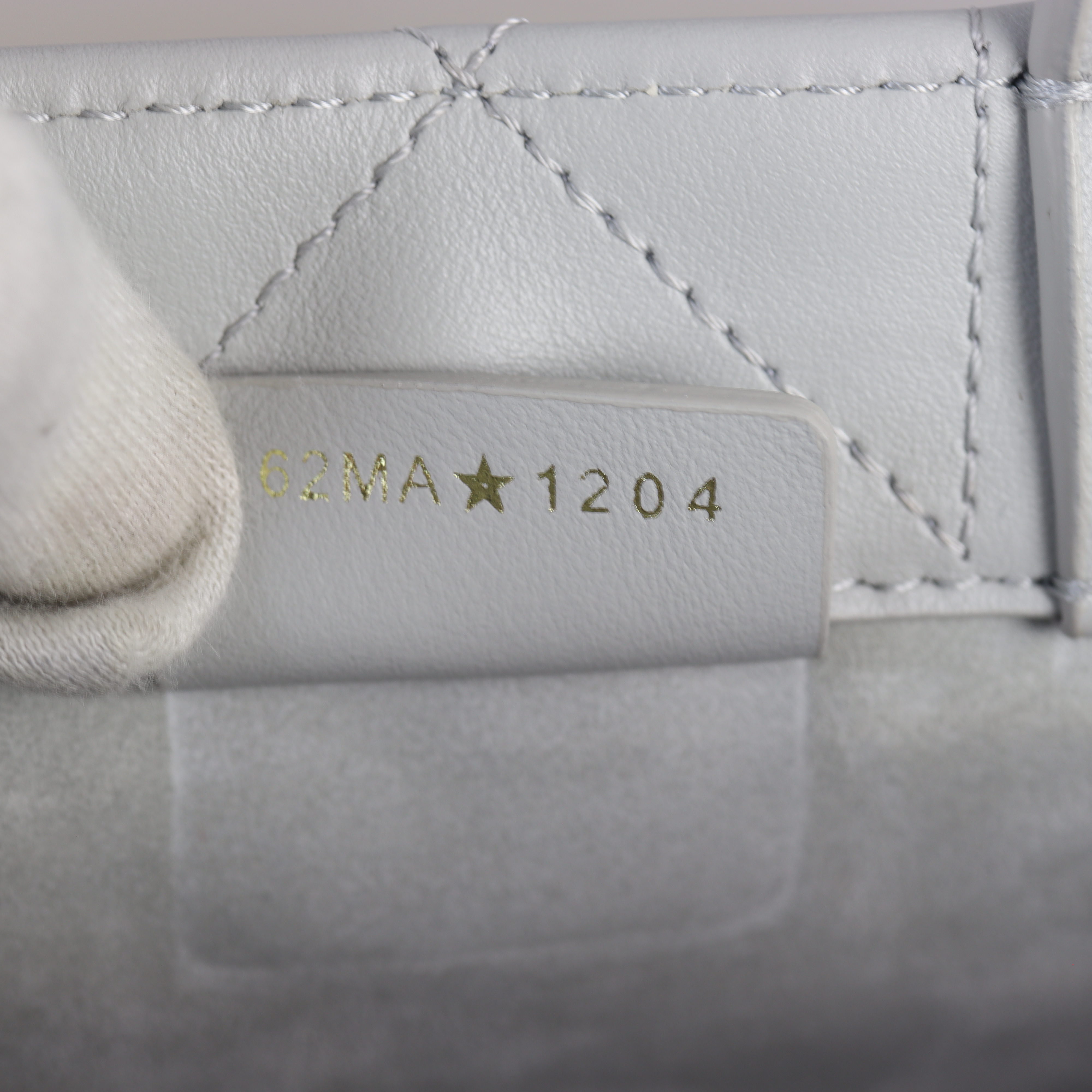 Dior Book Tote Mini Macrocannage