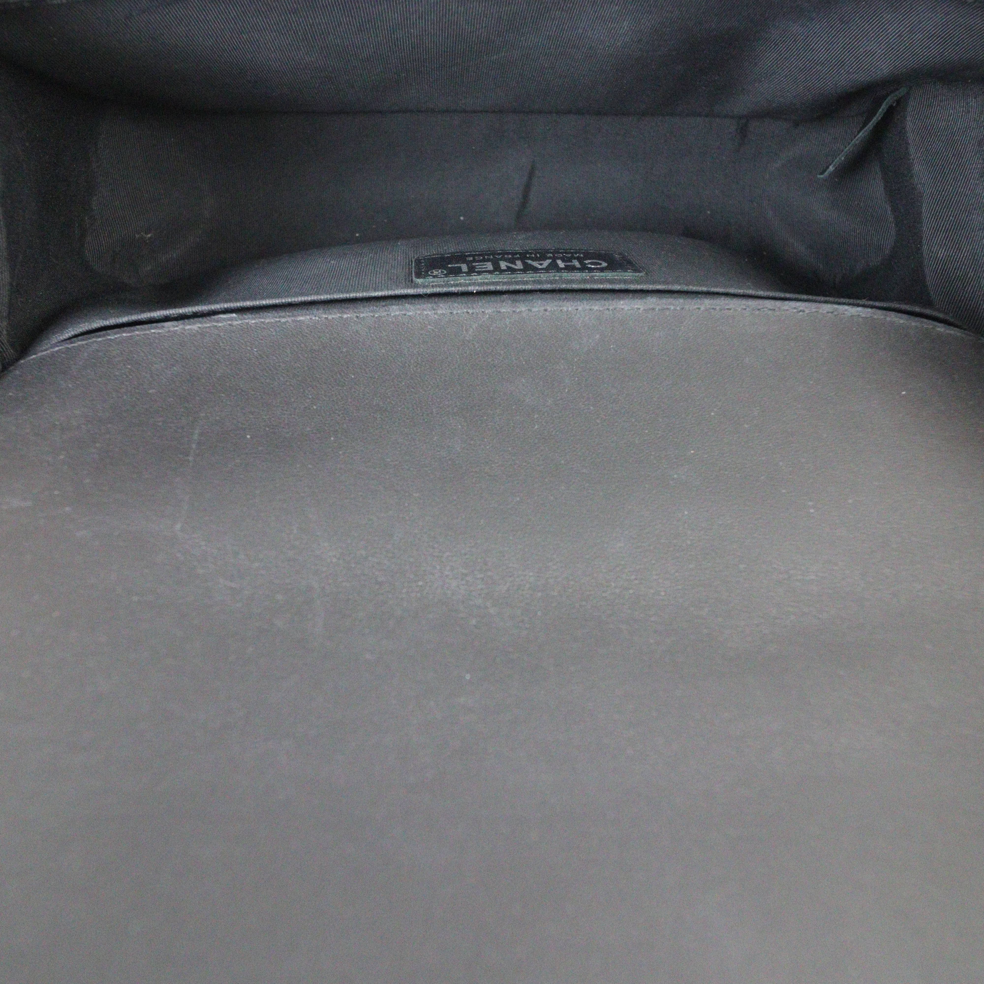 Chanel Boy Old Medium Chevron Holographic