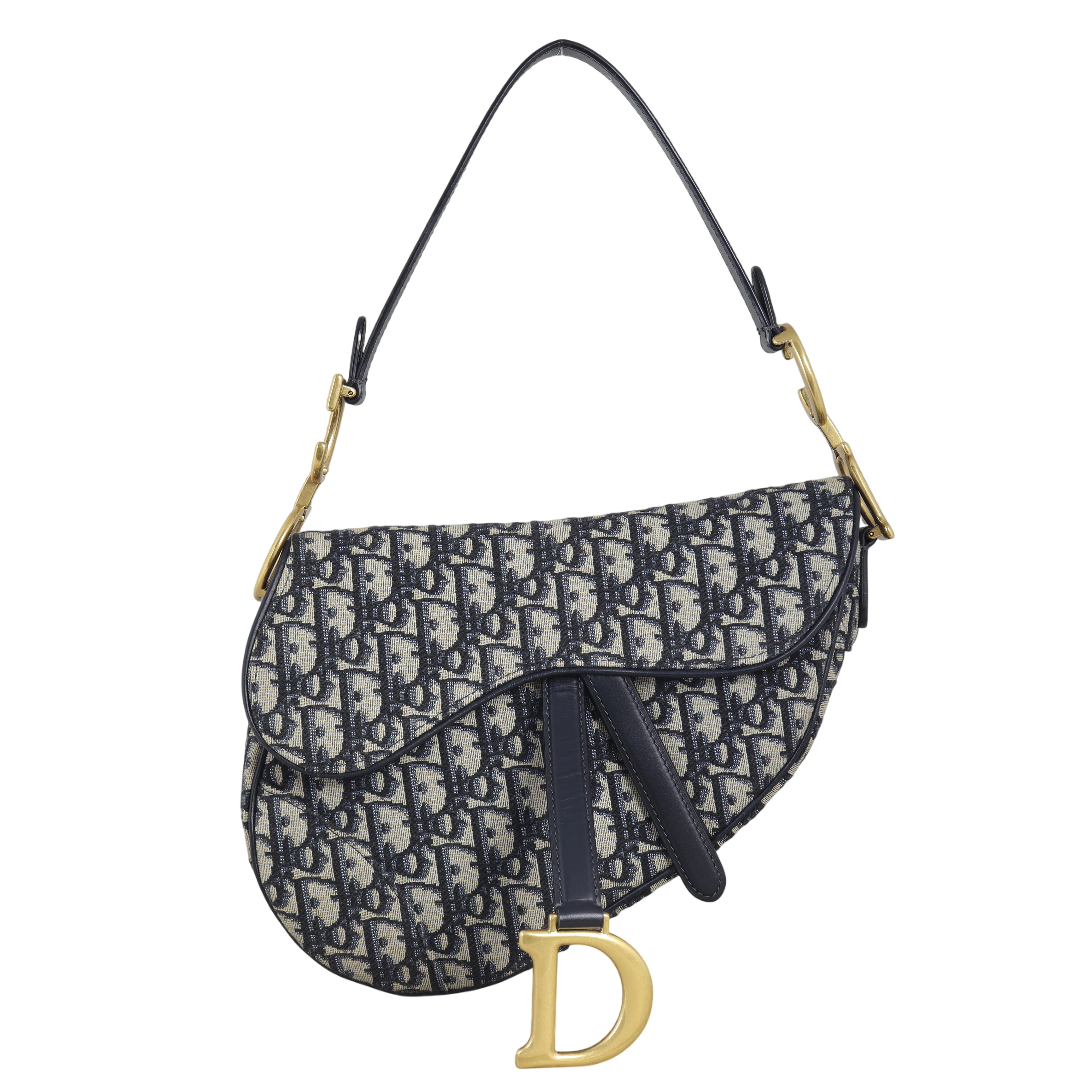 Dior Saddle Bag Oblique with Strap