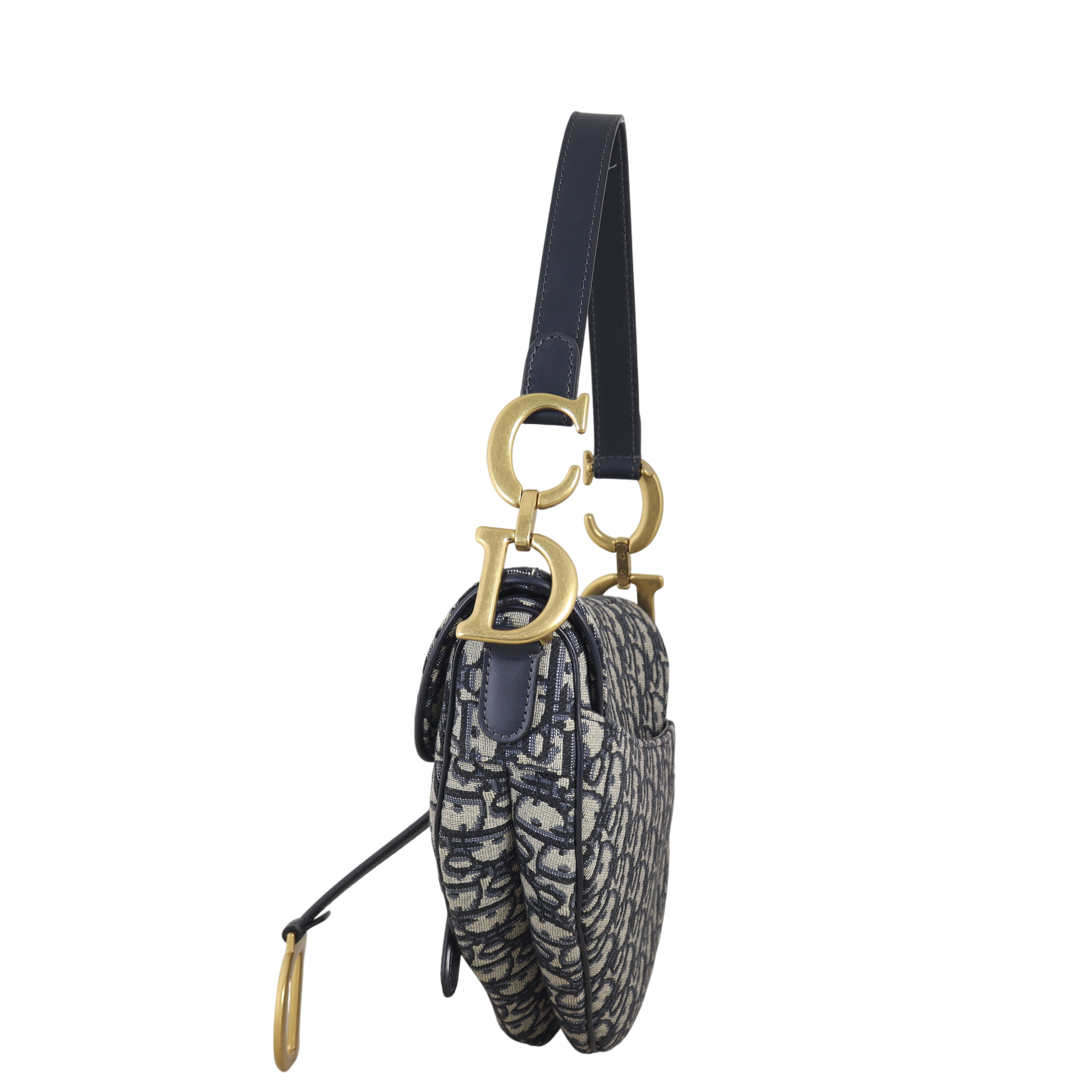 Dior Saddle Bag Oblique with Strap