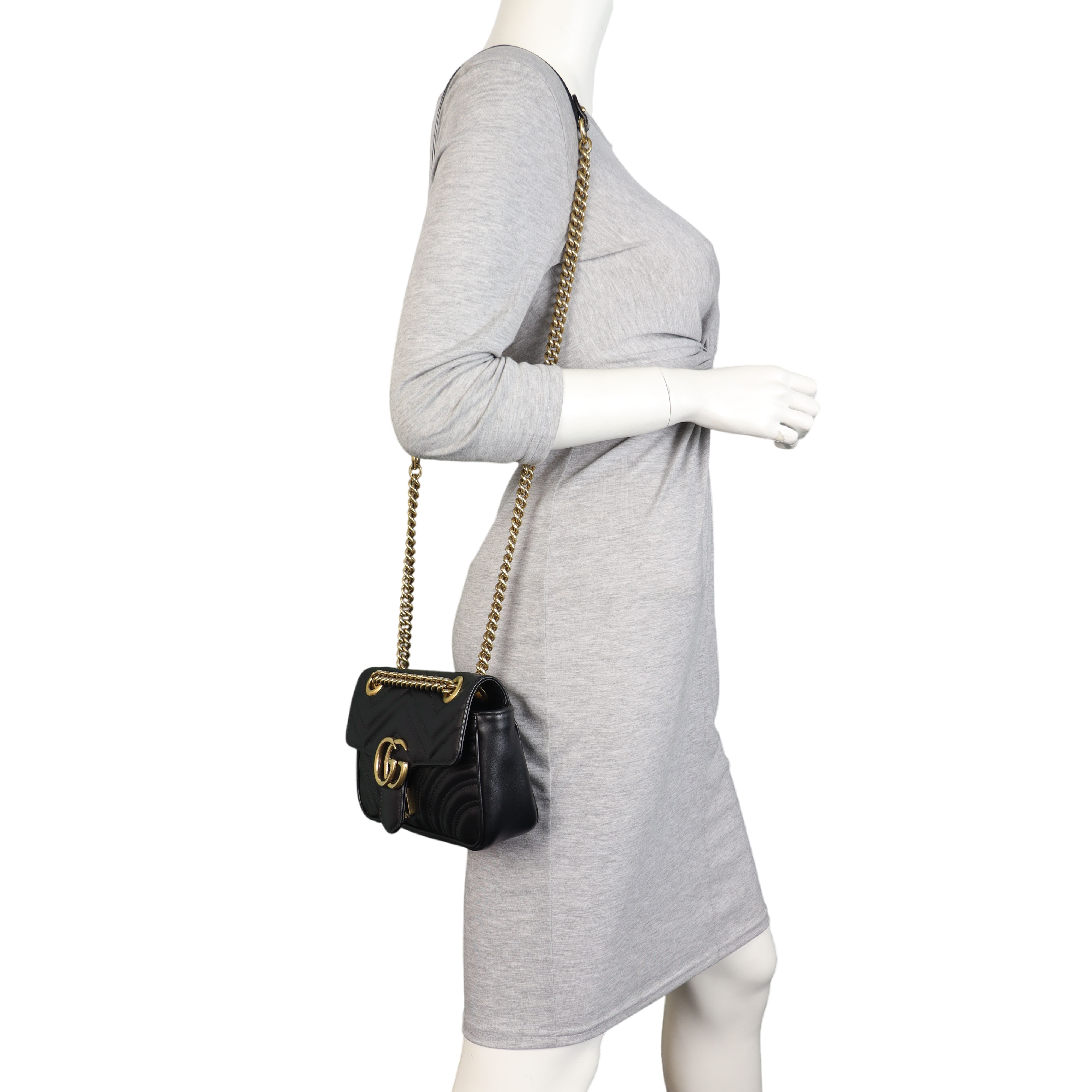 Gucci GG Marmont Matelasse Small Shoulder Bag