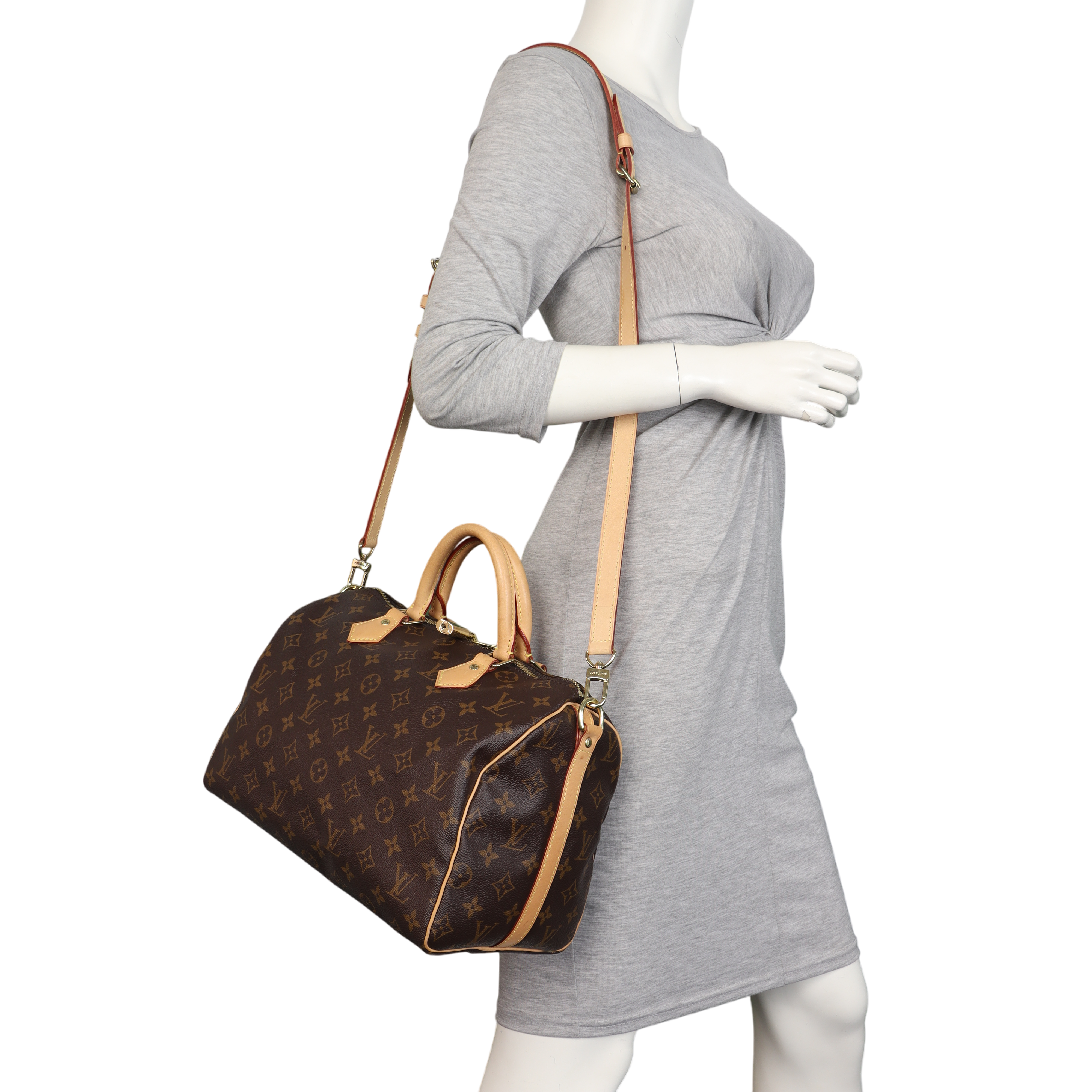 Louis Vuitton Speedy 30 Bandouliere Monogram