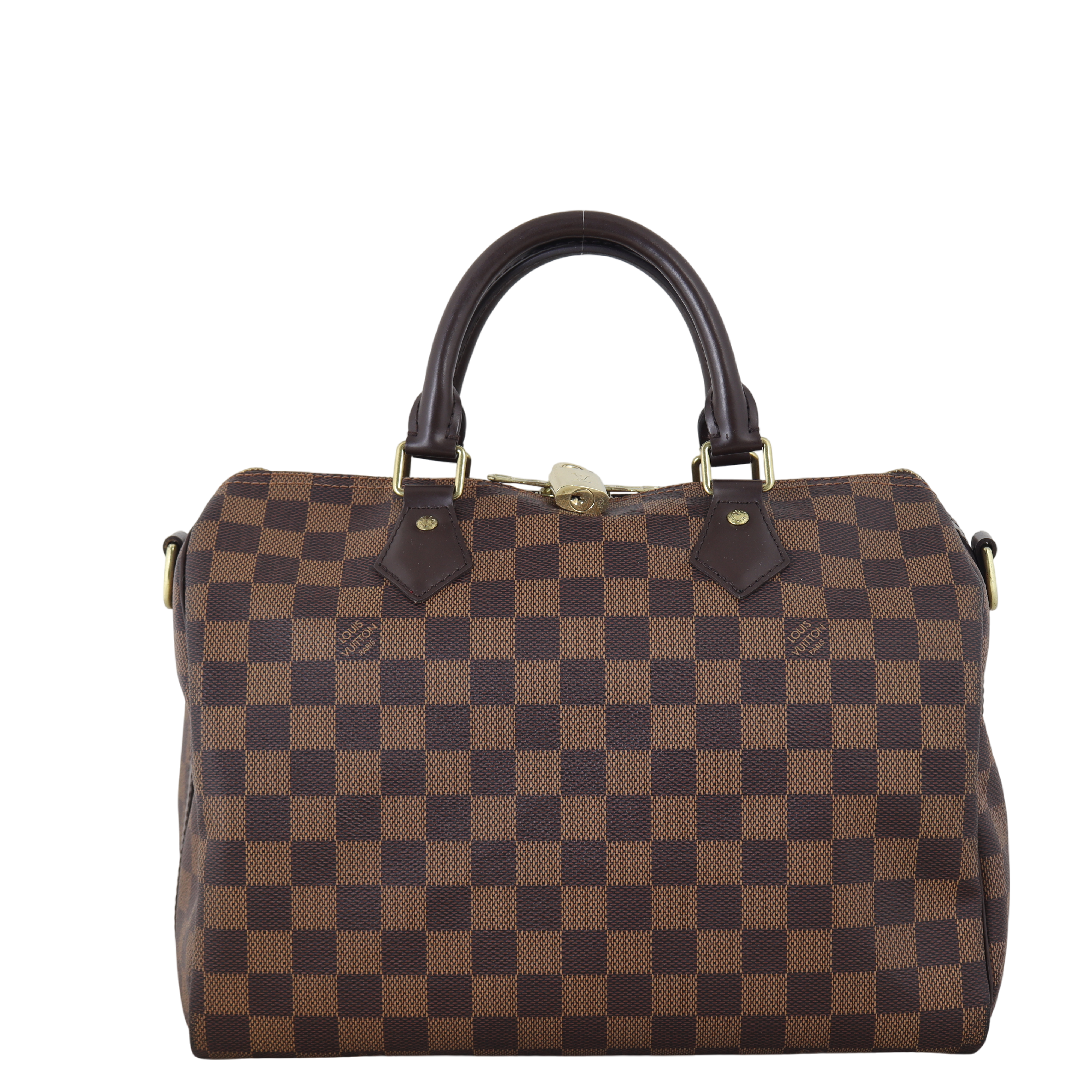 Louis Vuitton Speedy 30 Bandouliere Damier Ebene