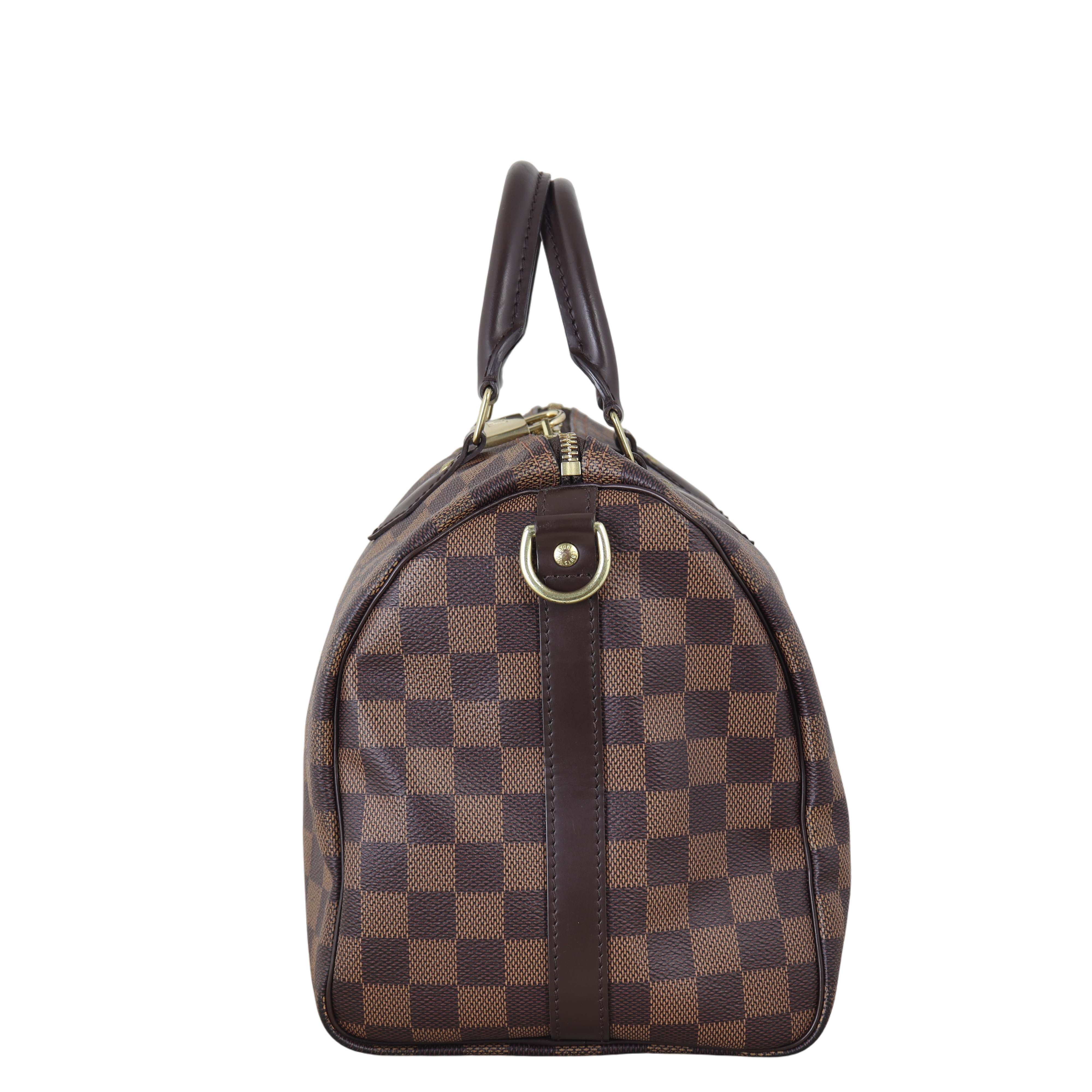 Louis Vuitton Speedy 30 Bandouliere Damier Ebene