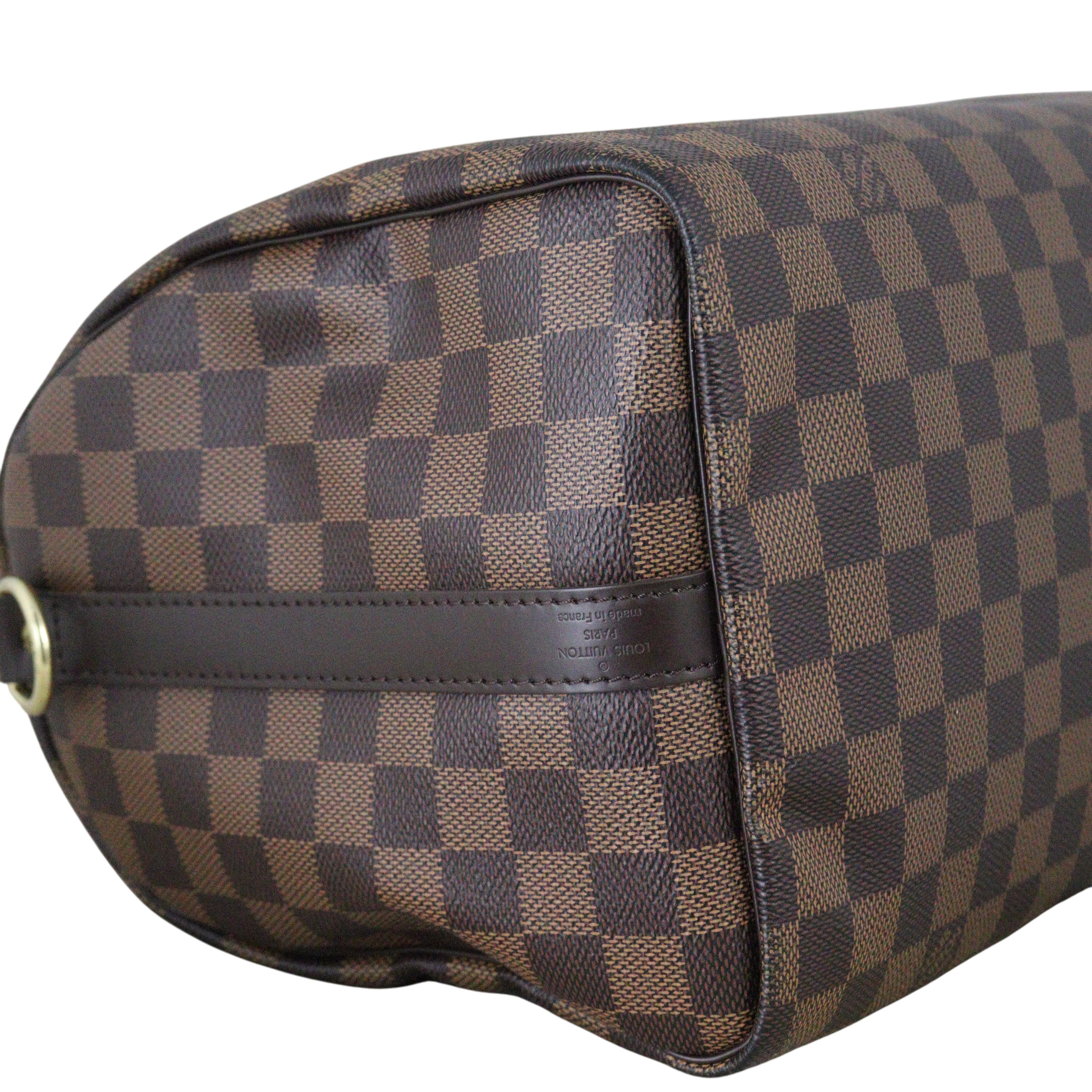 Louis Vuitton Speedy 30 Bandouliere Damier Ebene
