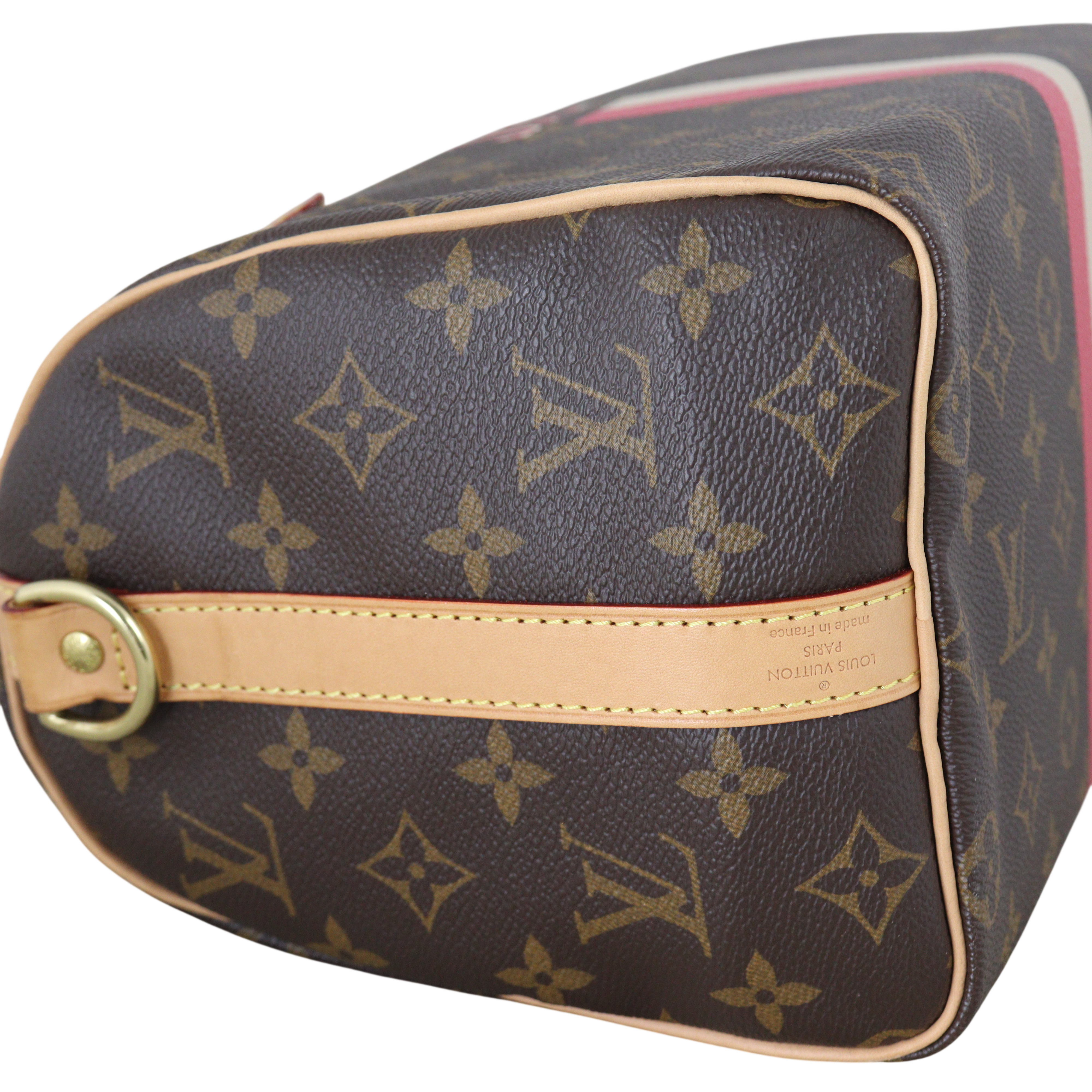 Louis Vuitton Speedy 25 Bandouliere Monogram My LV Heritage