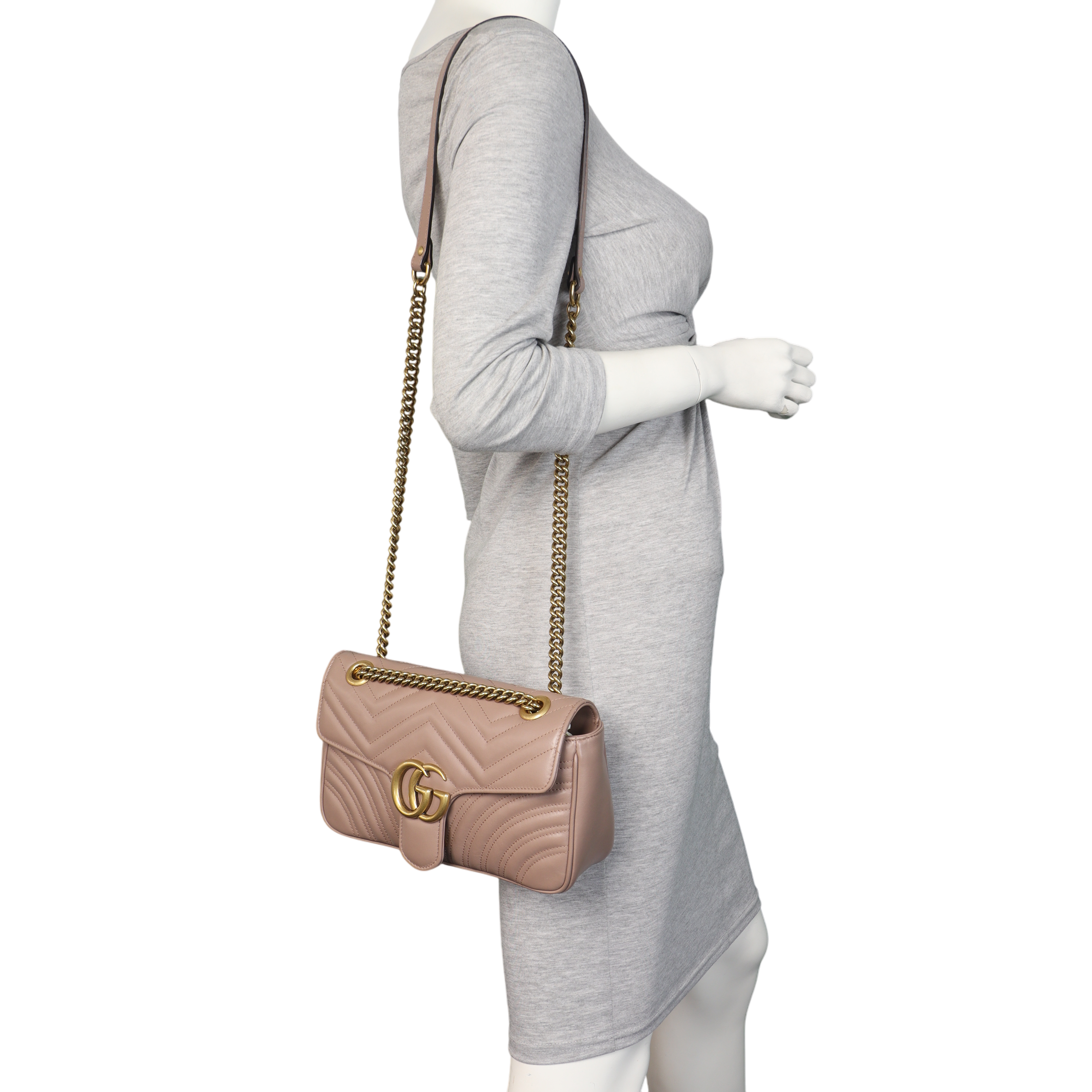 Gucci GG Marmont Matelasse Medium Shoulder Bag