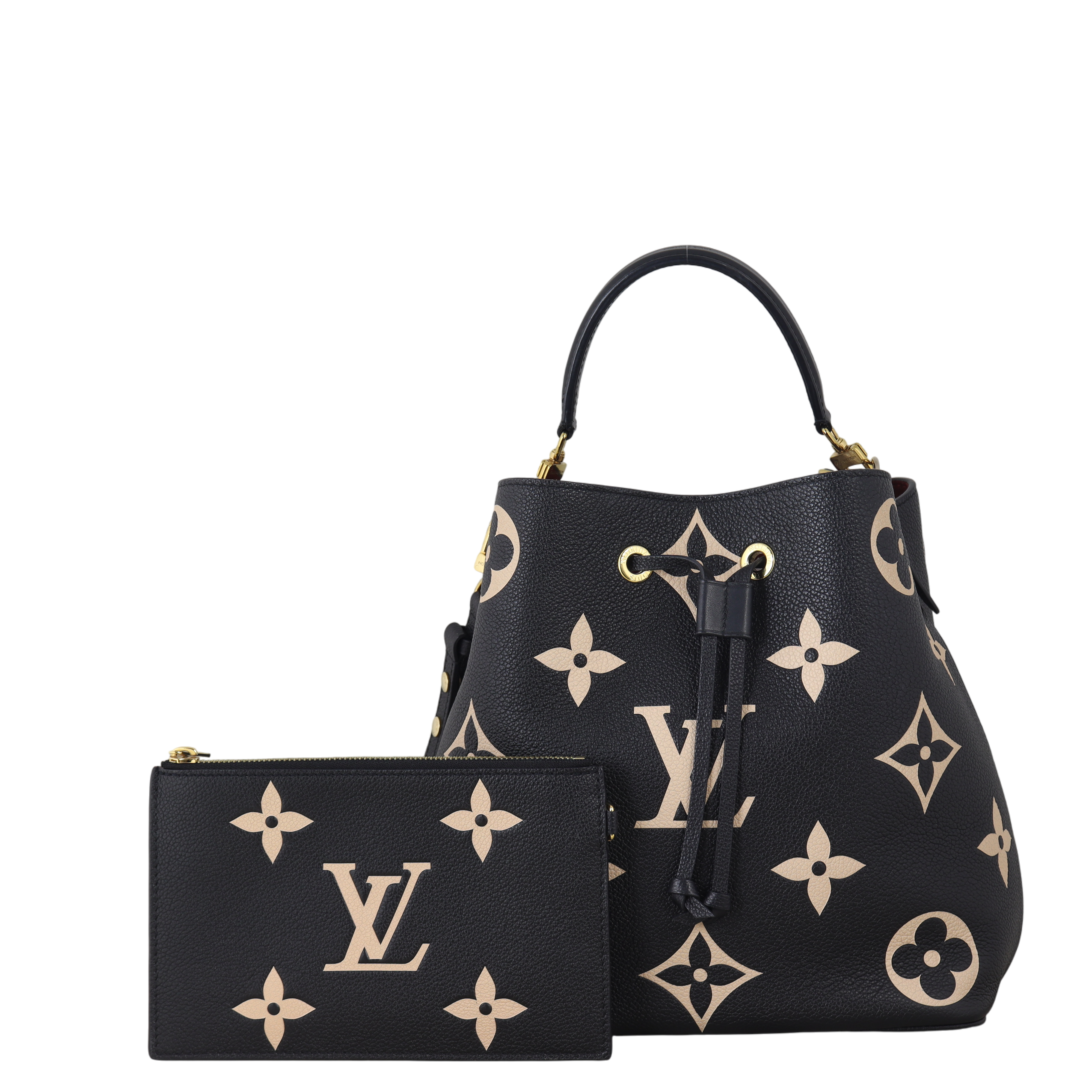 Louis Vuitton NeoNoe MM Monogram Empreinte Giant Bicolour