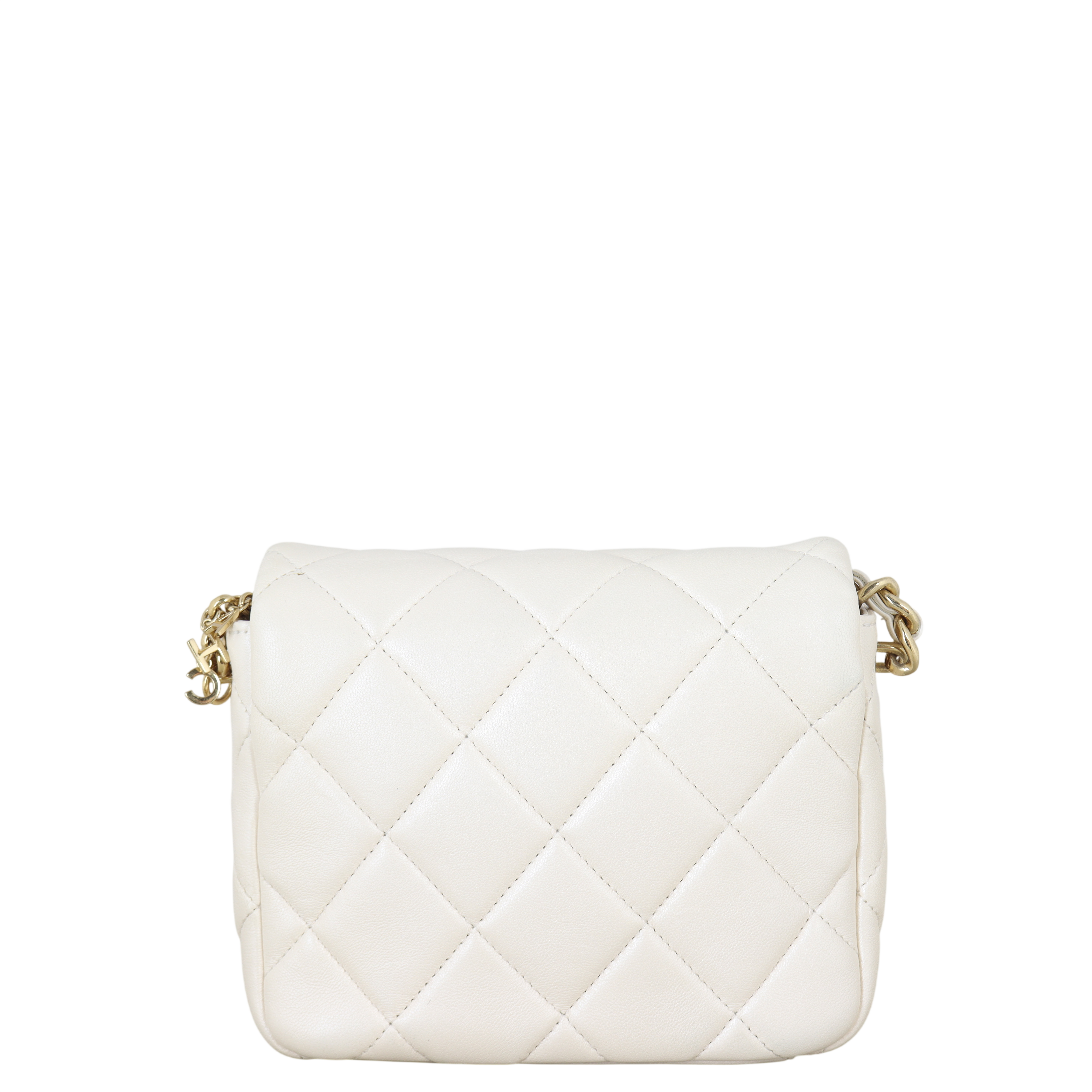 Chanel Letter Charms Chain Flap Mini