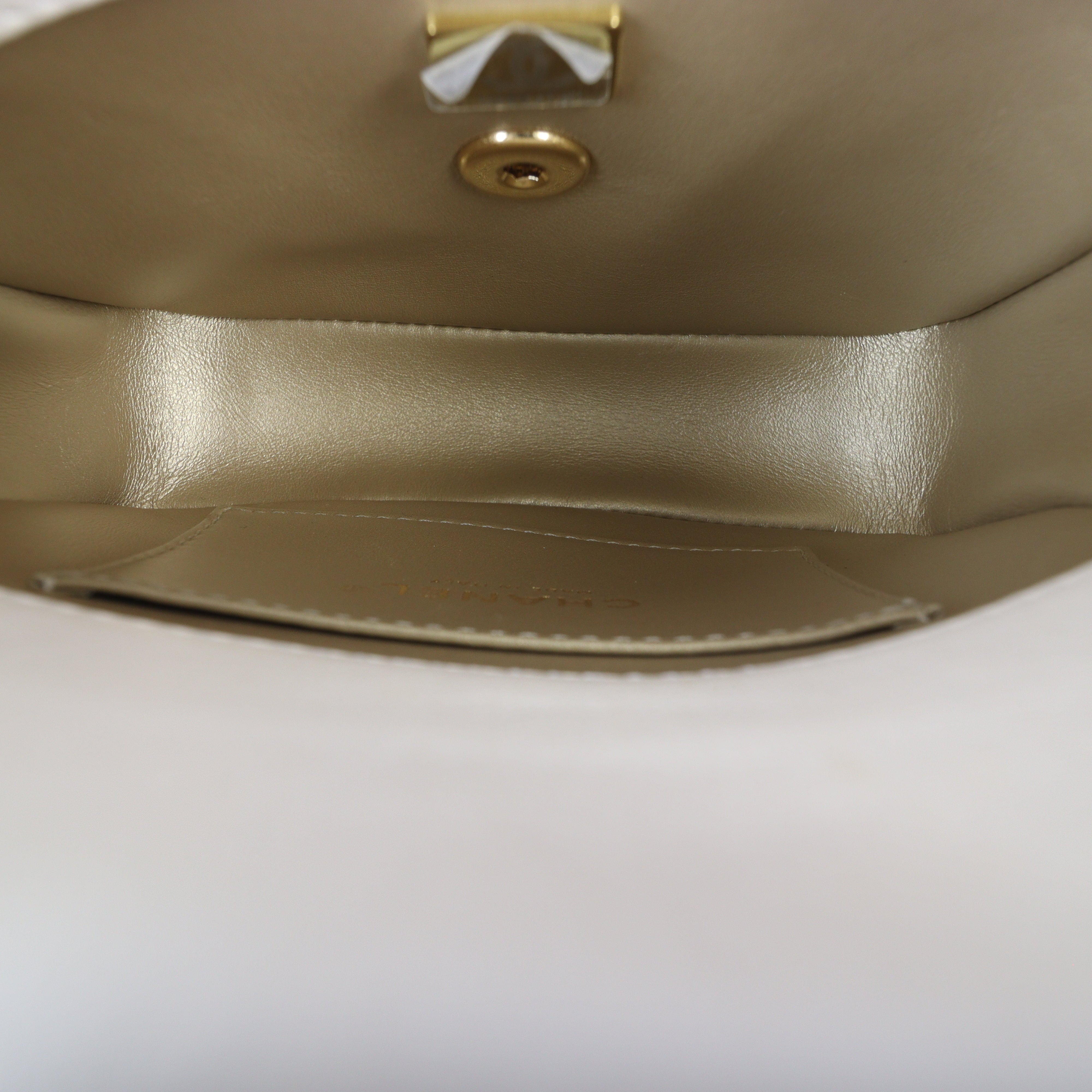 Chanel Letter Charms Chain Flap Mini