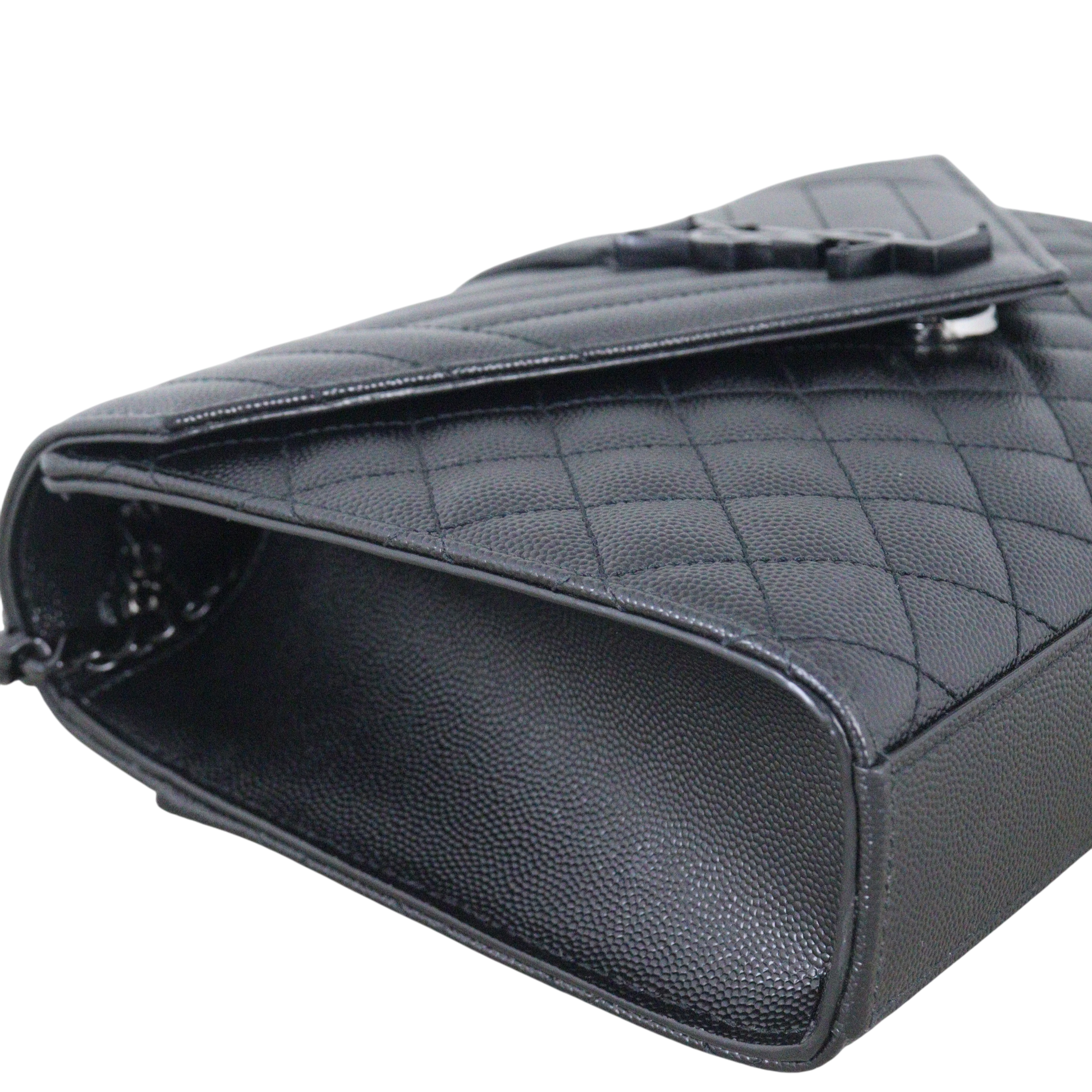 Saint Laurent Monogram Mix Matelasse Envelope Chain Bag Medium