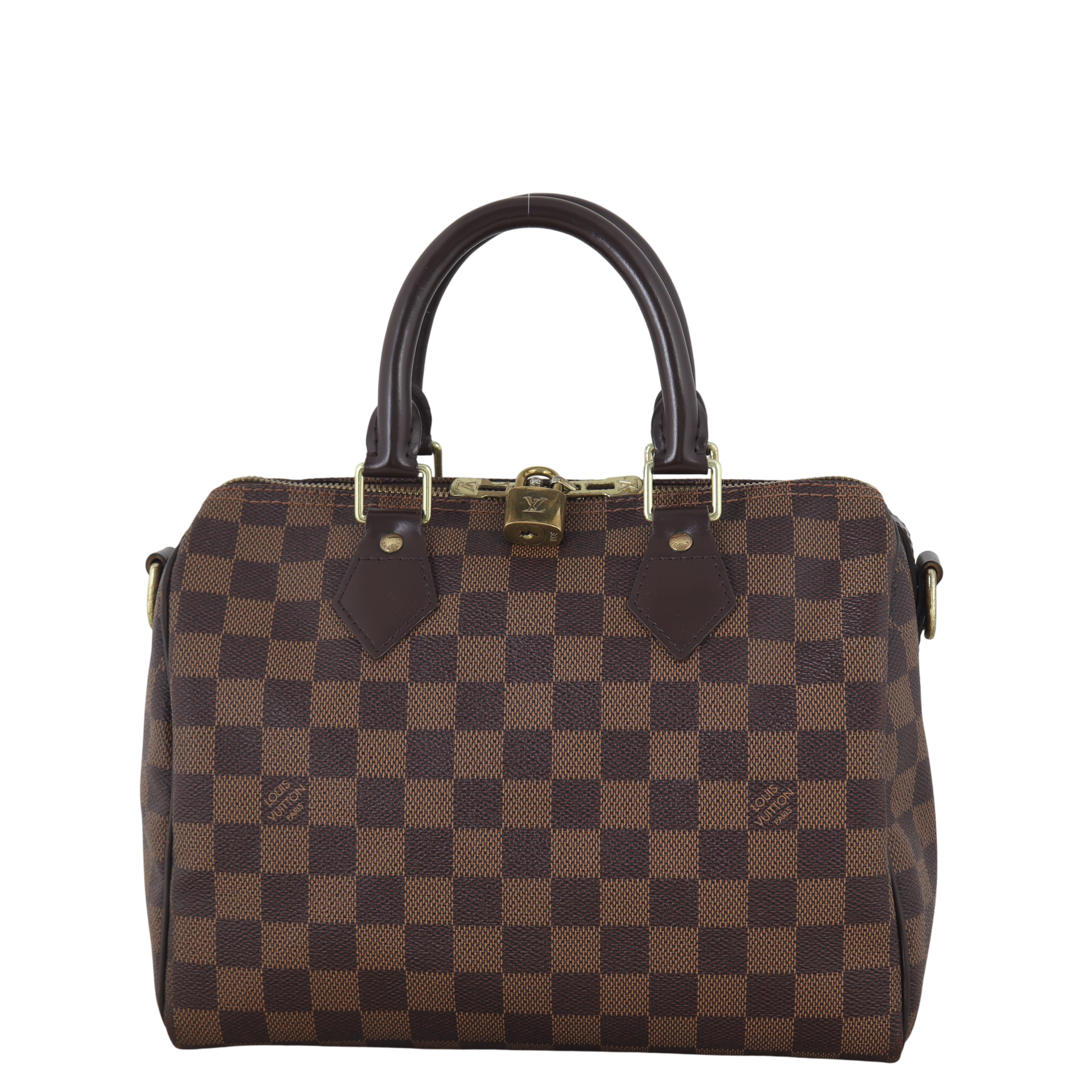 Louis Vuitton Speedy 25 Bandouliere Damier Ebene
