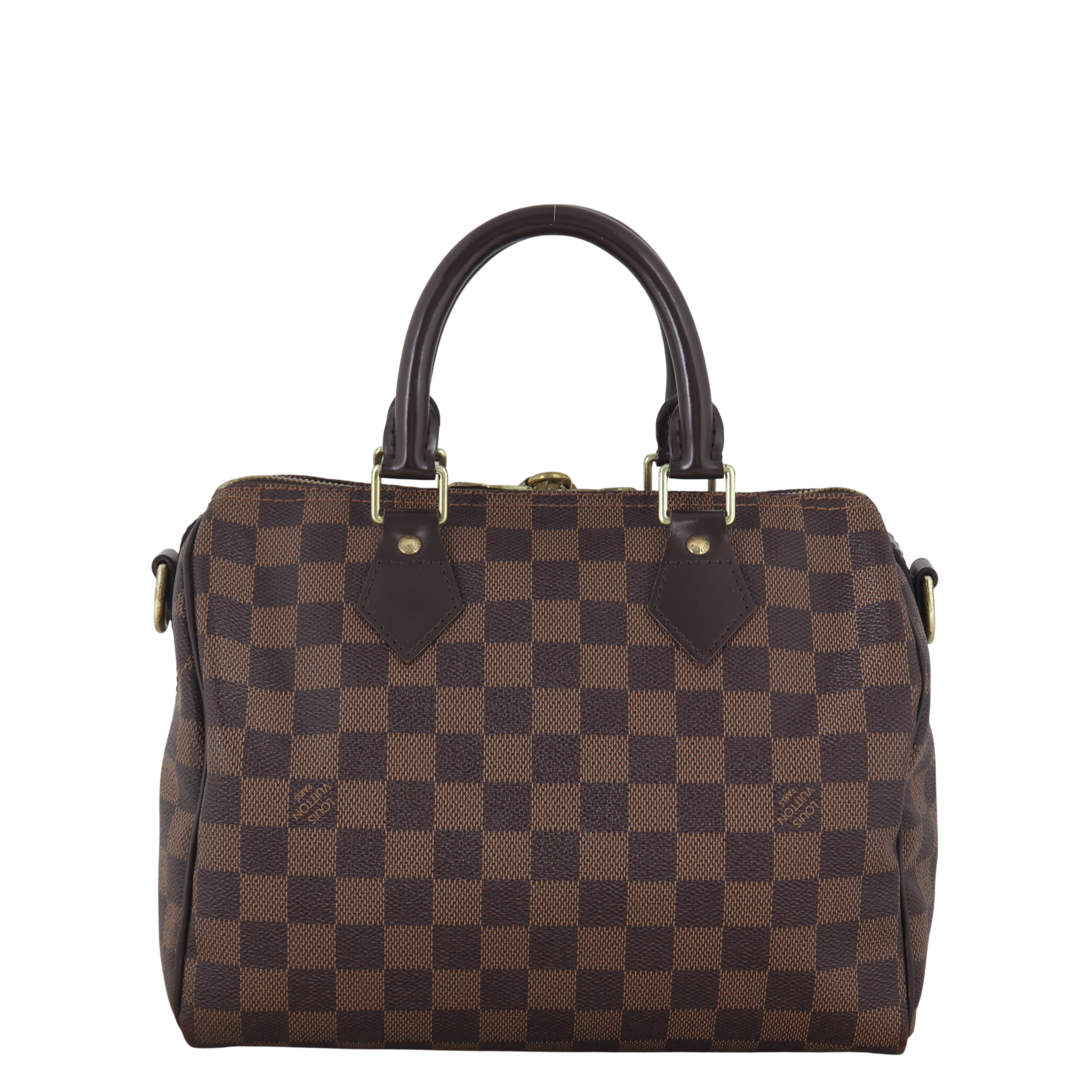 Louis Vuitton Speedy 25 Bandouliere Damier Ebene