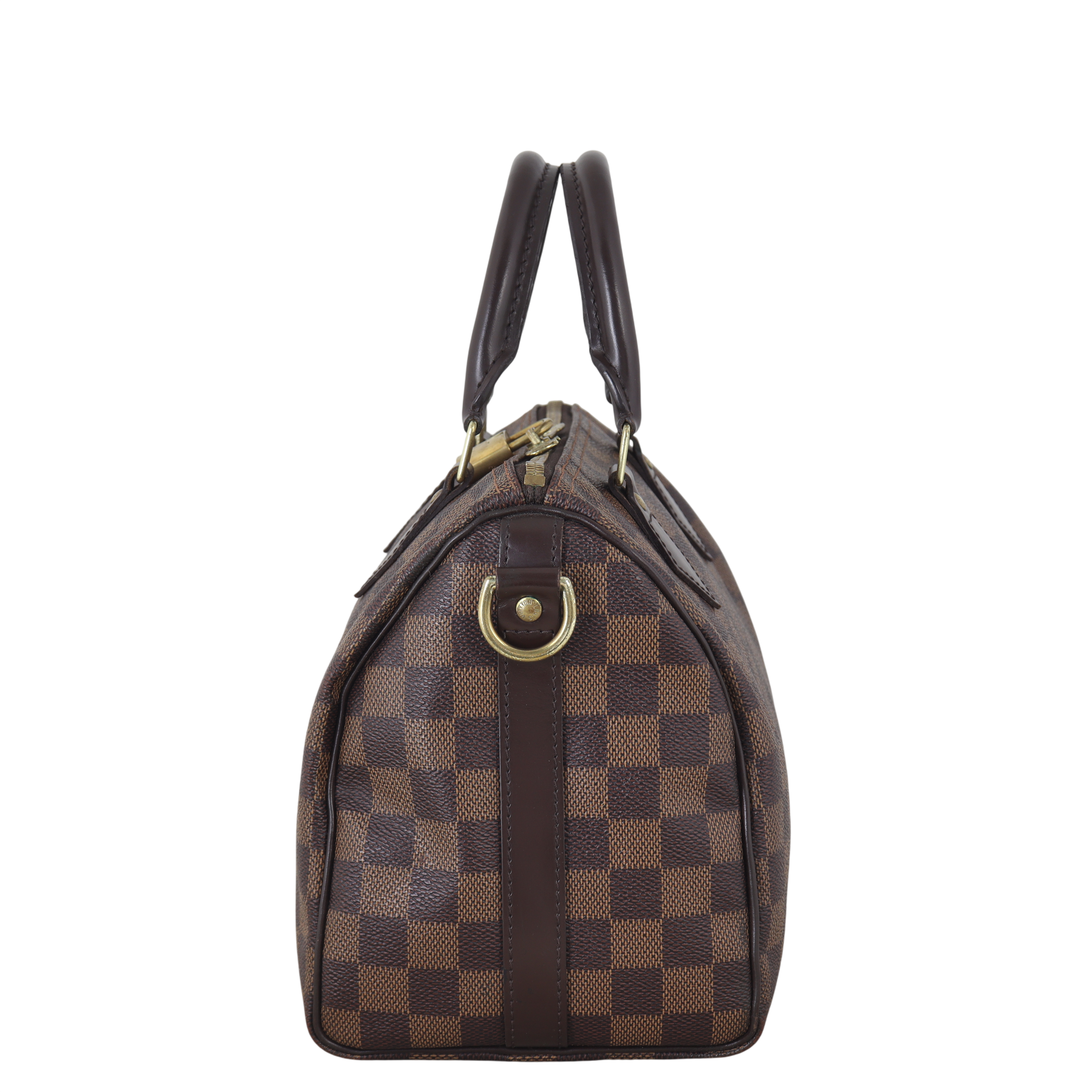 Louis Vuitton Speedy 25 Bandouliere Damier Ebene