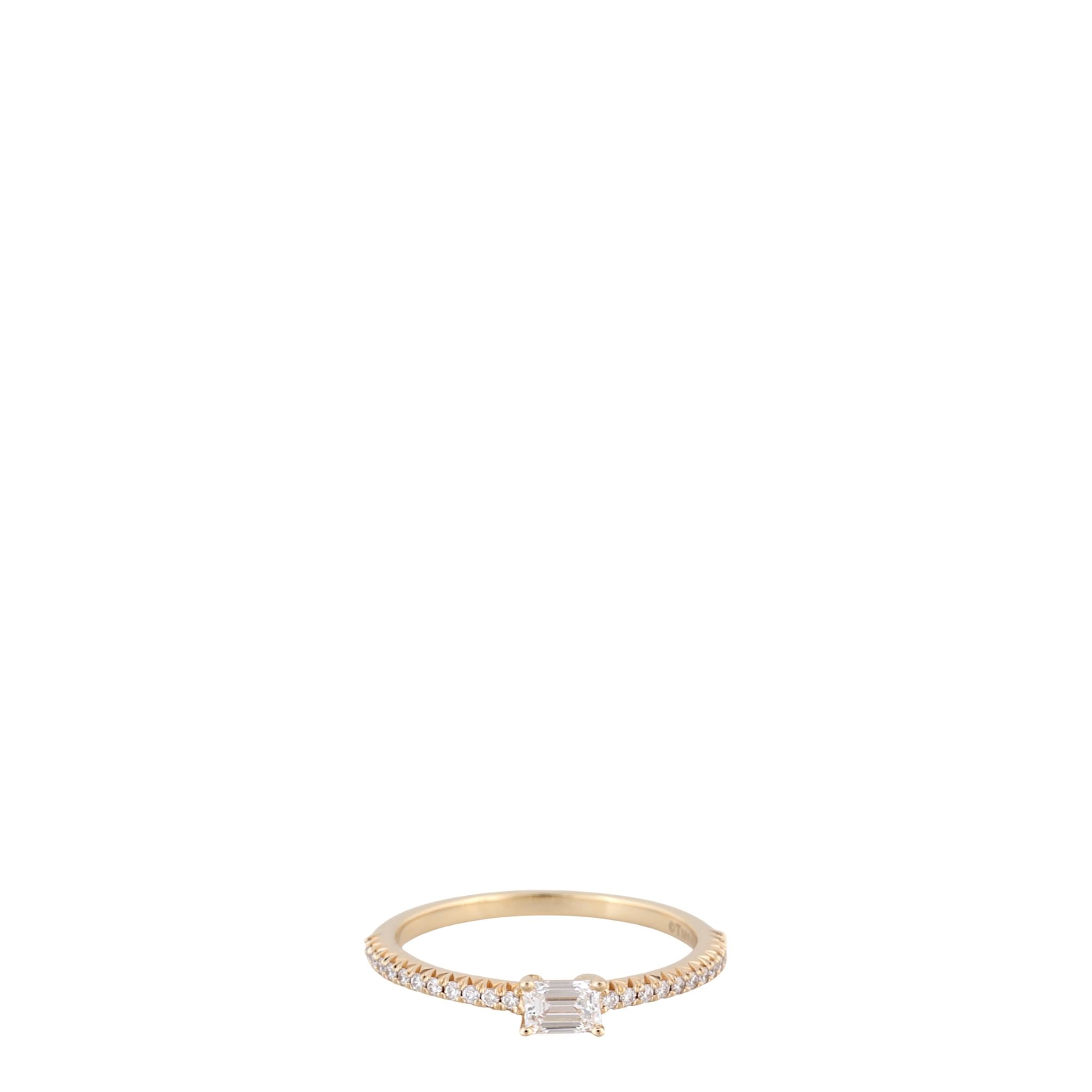 Tiffany & Co Novo Horizon Diamond 18k Rose Gold Ring