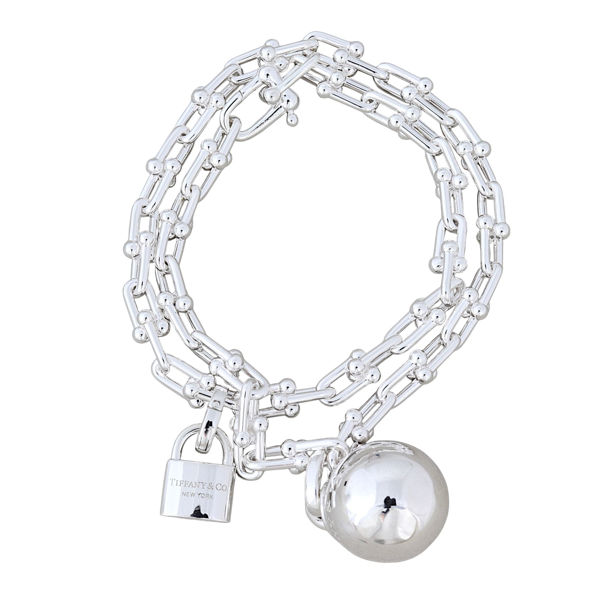 Tiffany & Co HardWear Sterling Silver Small Wrap Bracelet