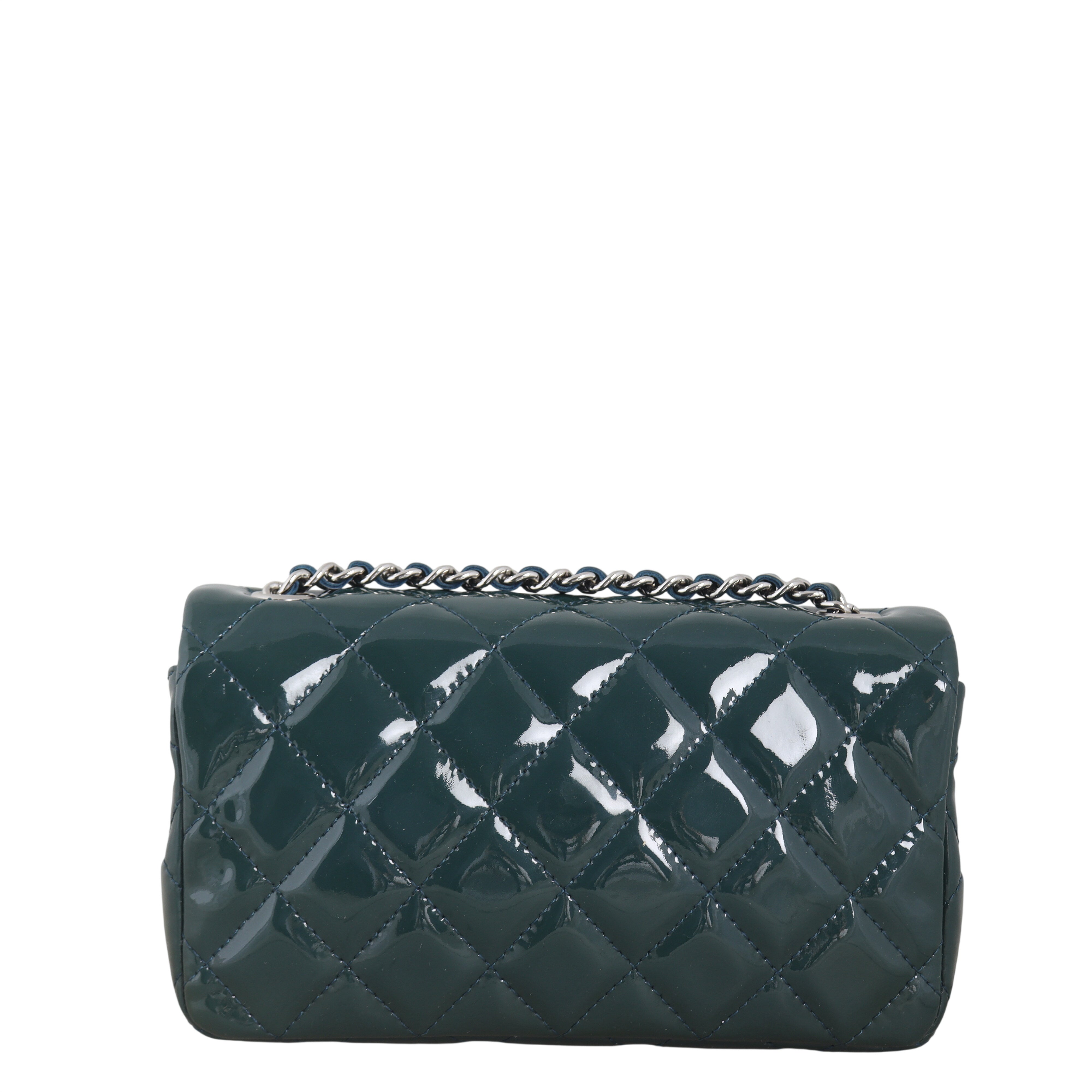 Chanel Classic Flap Extra Mini Rectangular Bag Patent