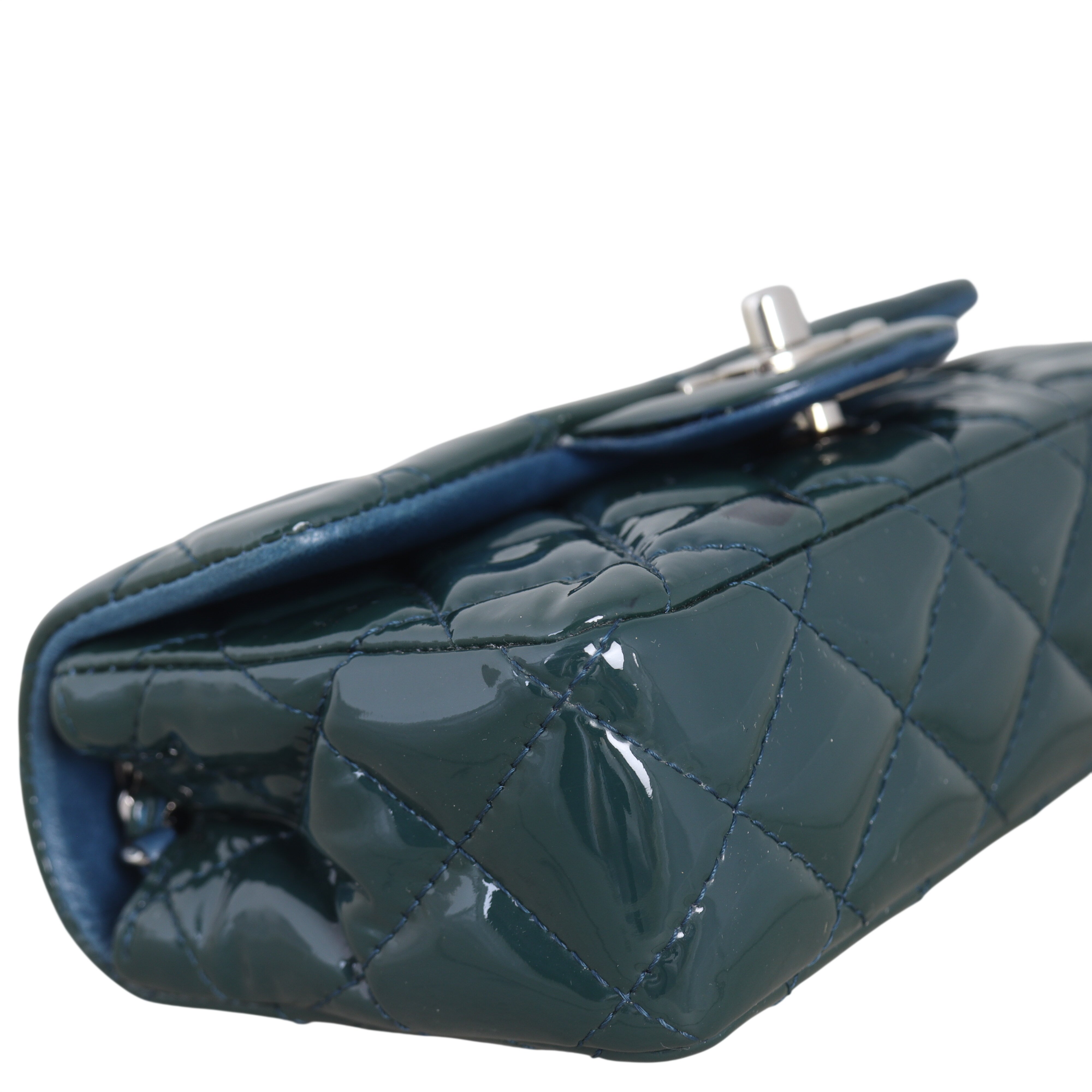 Chanel Classic Flap Extra Mini Rectangular Bag Patent