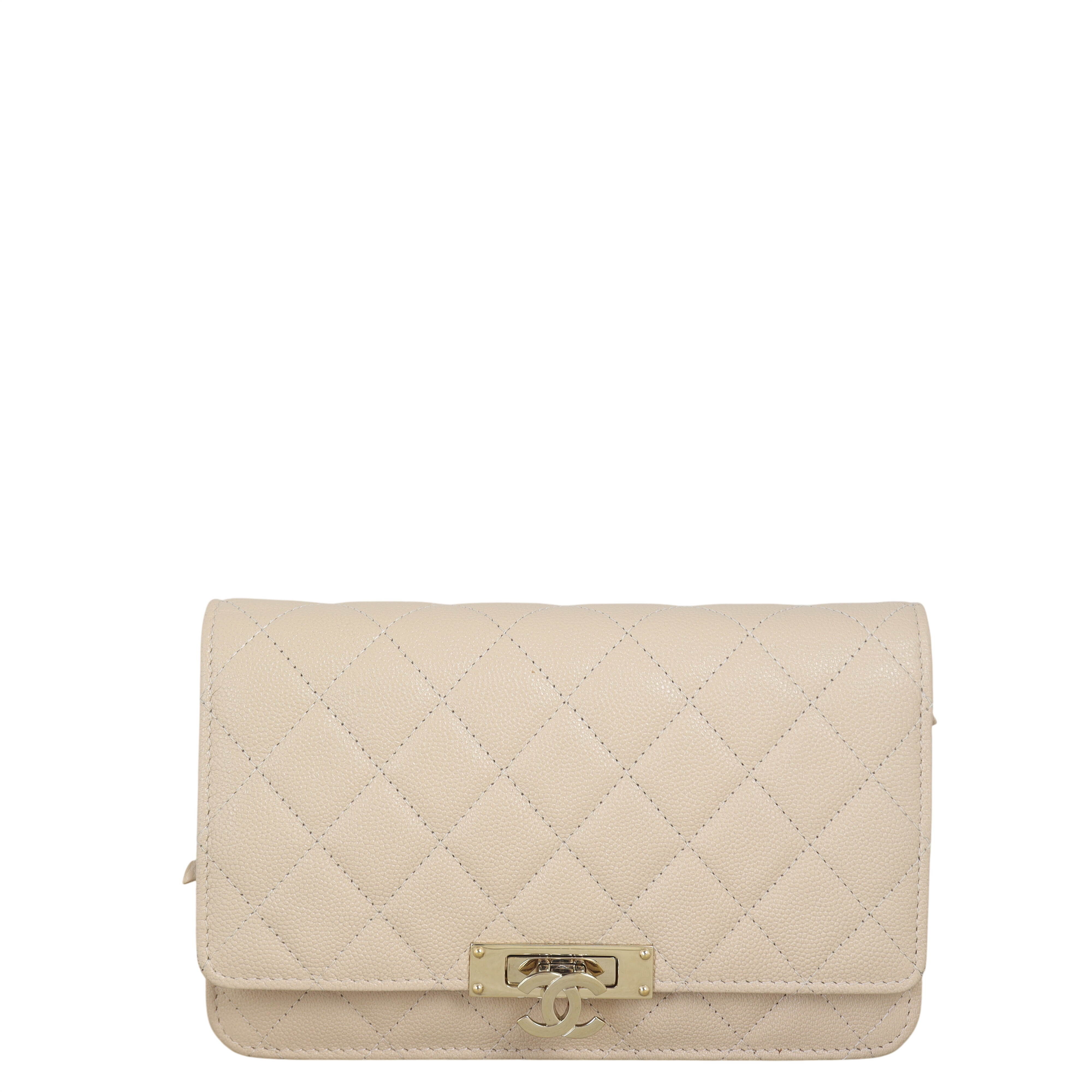 Chanel Golden Class Wallet on Chain