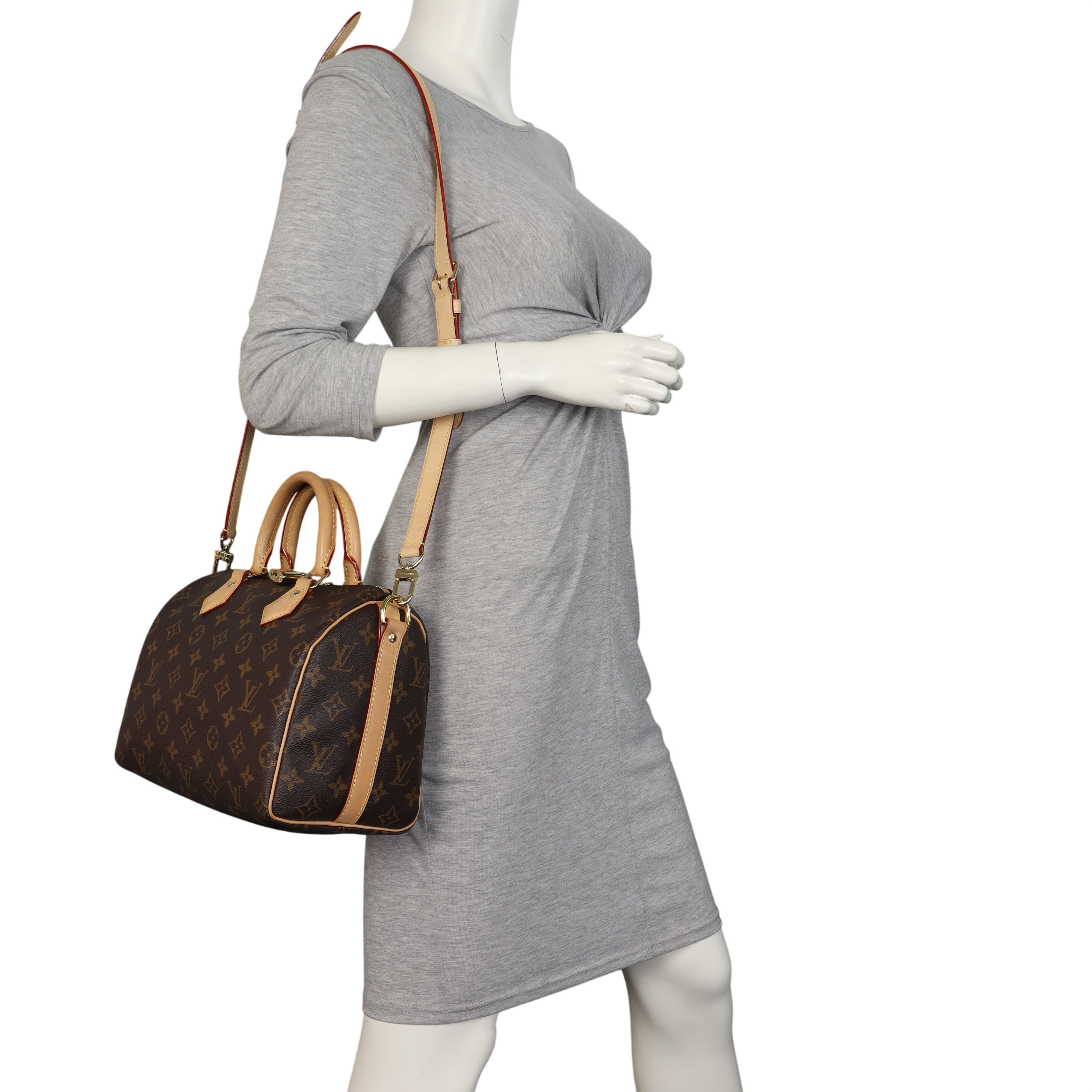 Louis Vuitton Speedy 25 Bandouliere Monogram