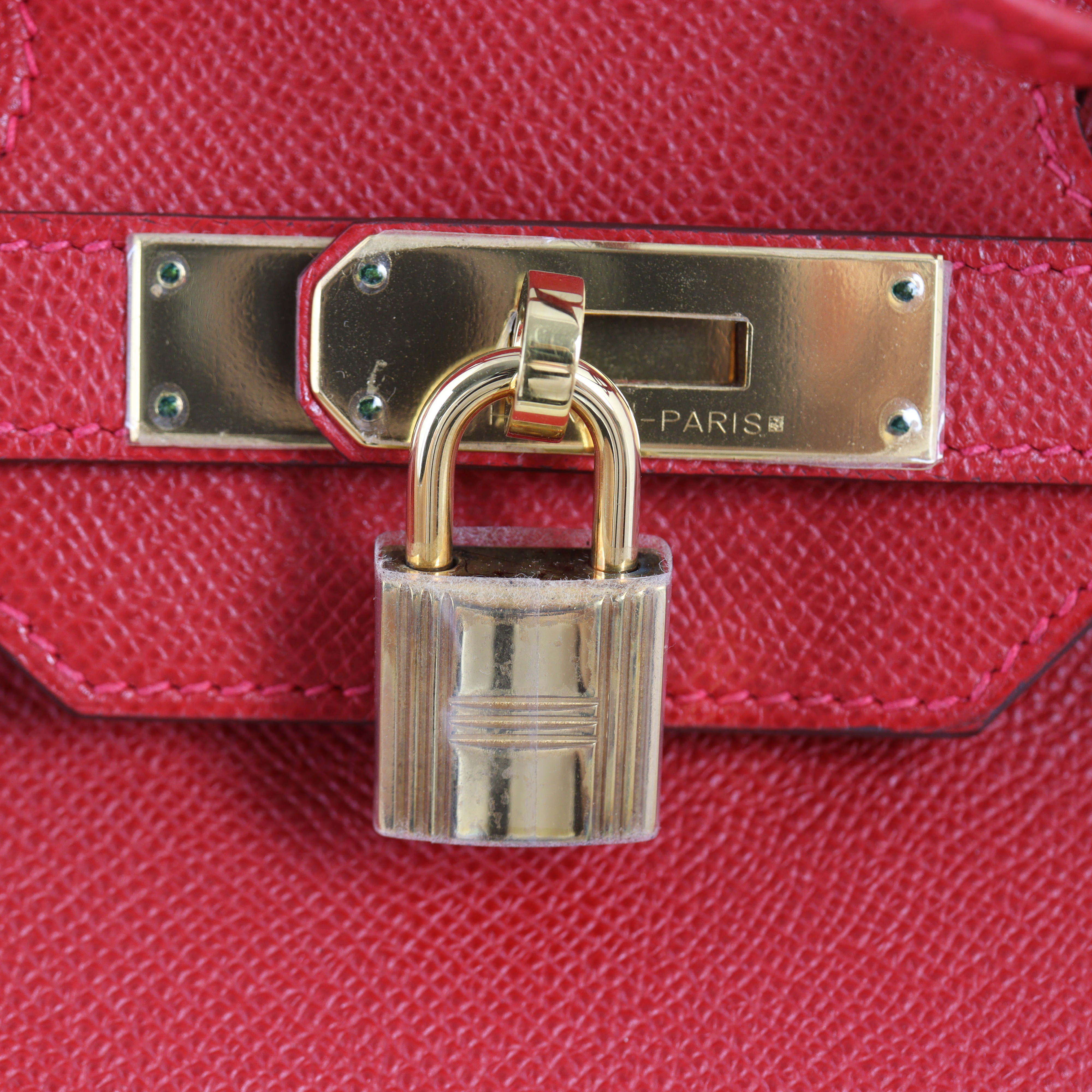 Hermes Birkin 35 Epsom (rouge casaque)