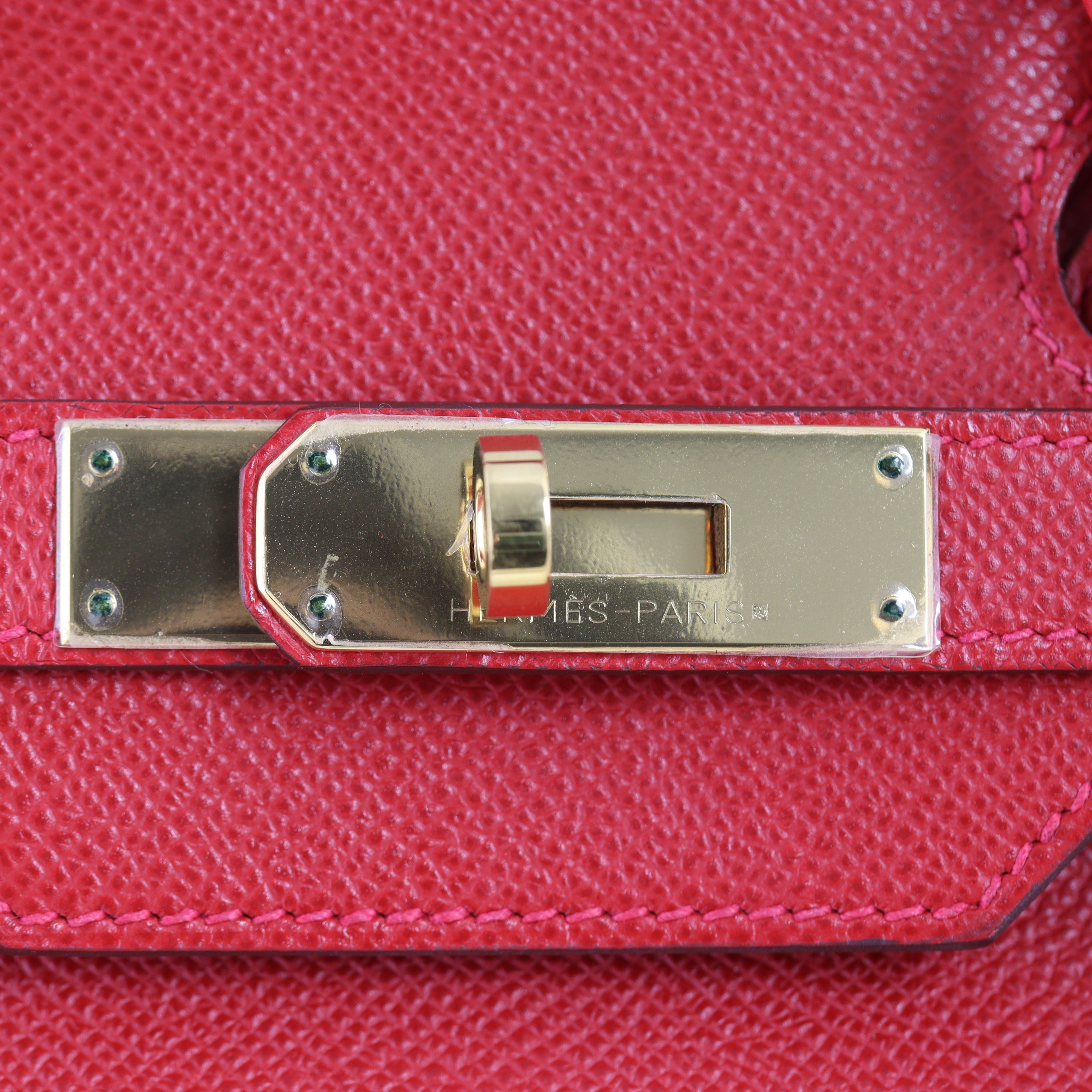Hermes Birkin 35 Epsom (rouge casaque)