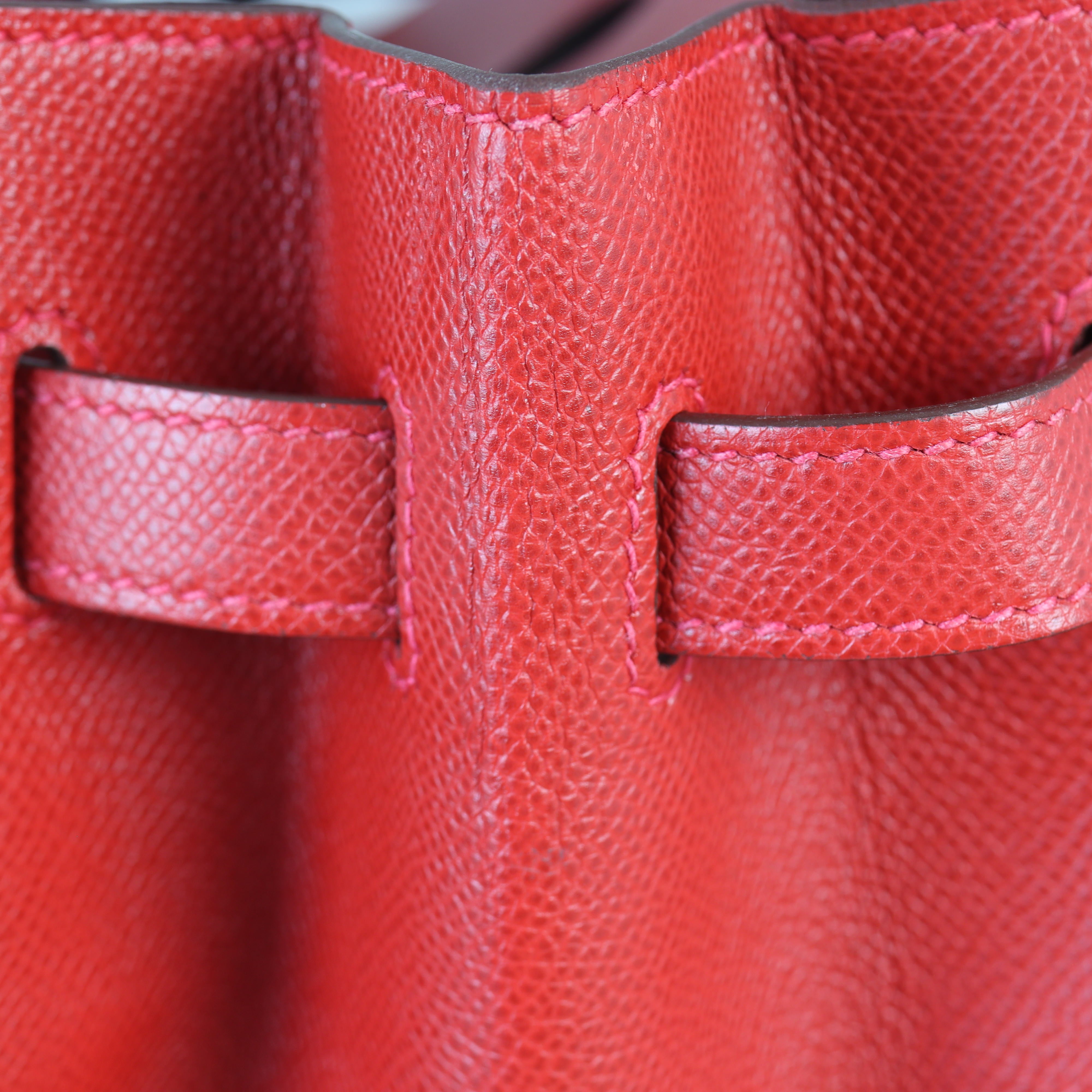 Hermes Birkin 35 Epsom (rouge casaque)