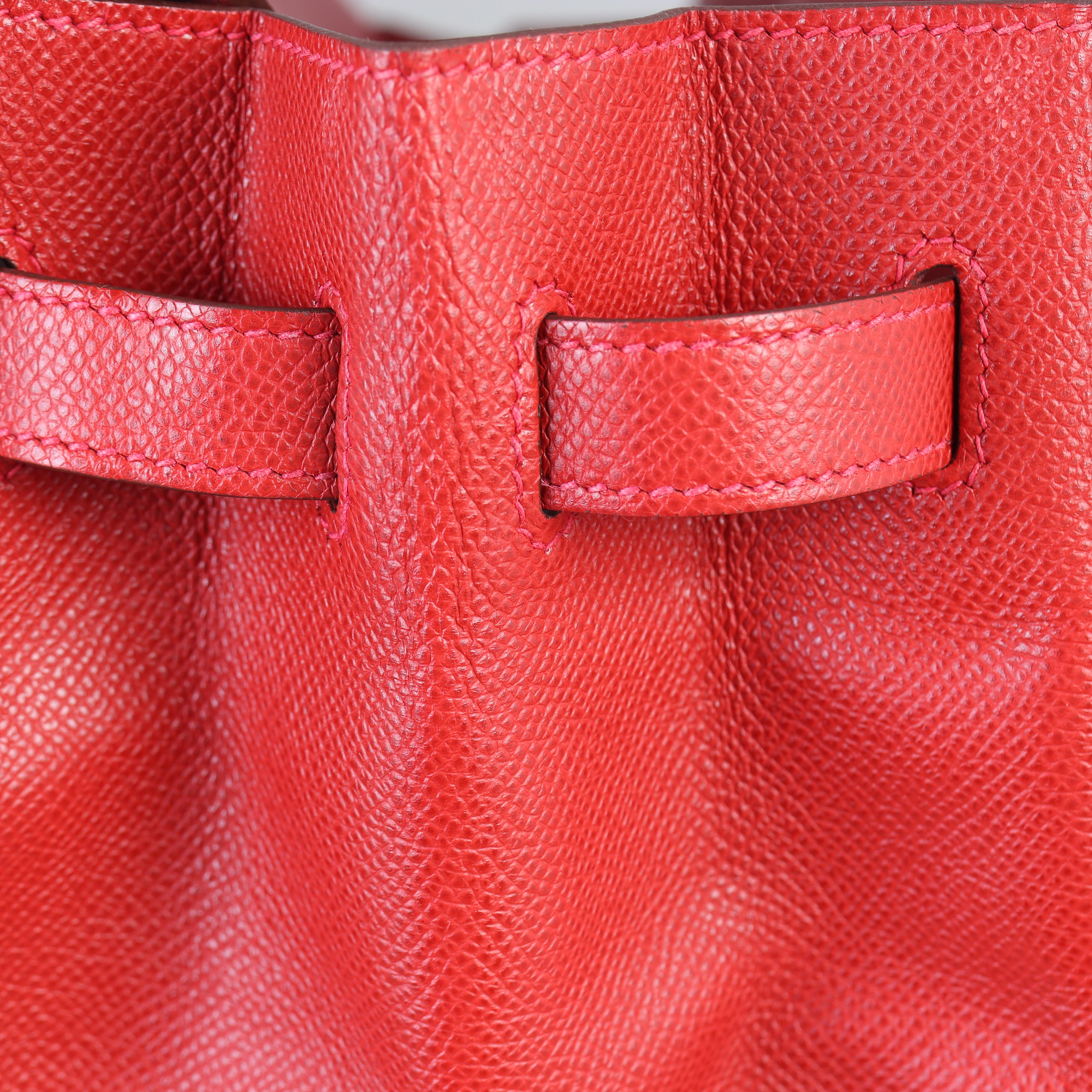 Hermes Birkin 35 Epsom (rouge casaque)