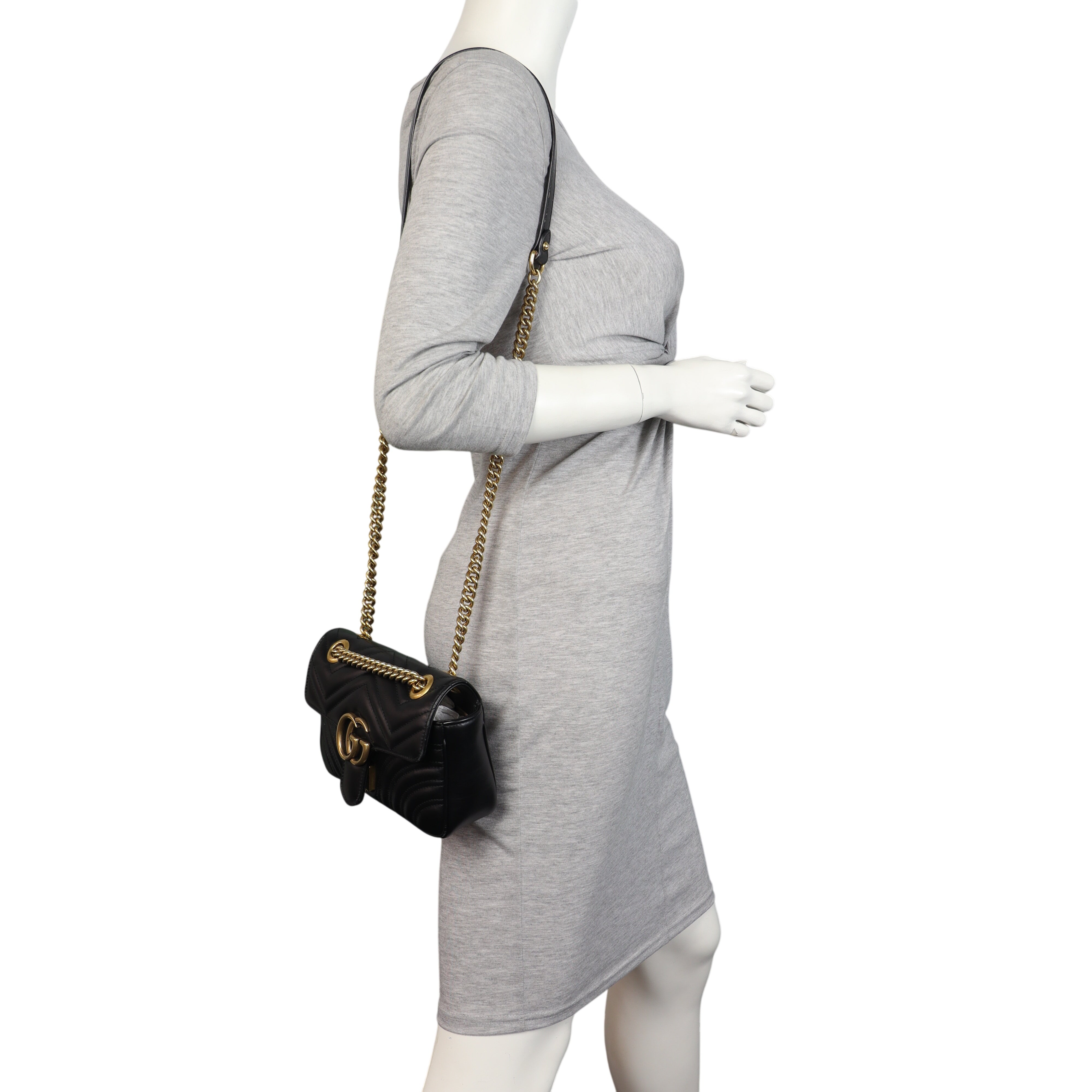 Gucci GG Marmont Matelasse Small Shoulder Bag