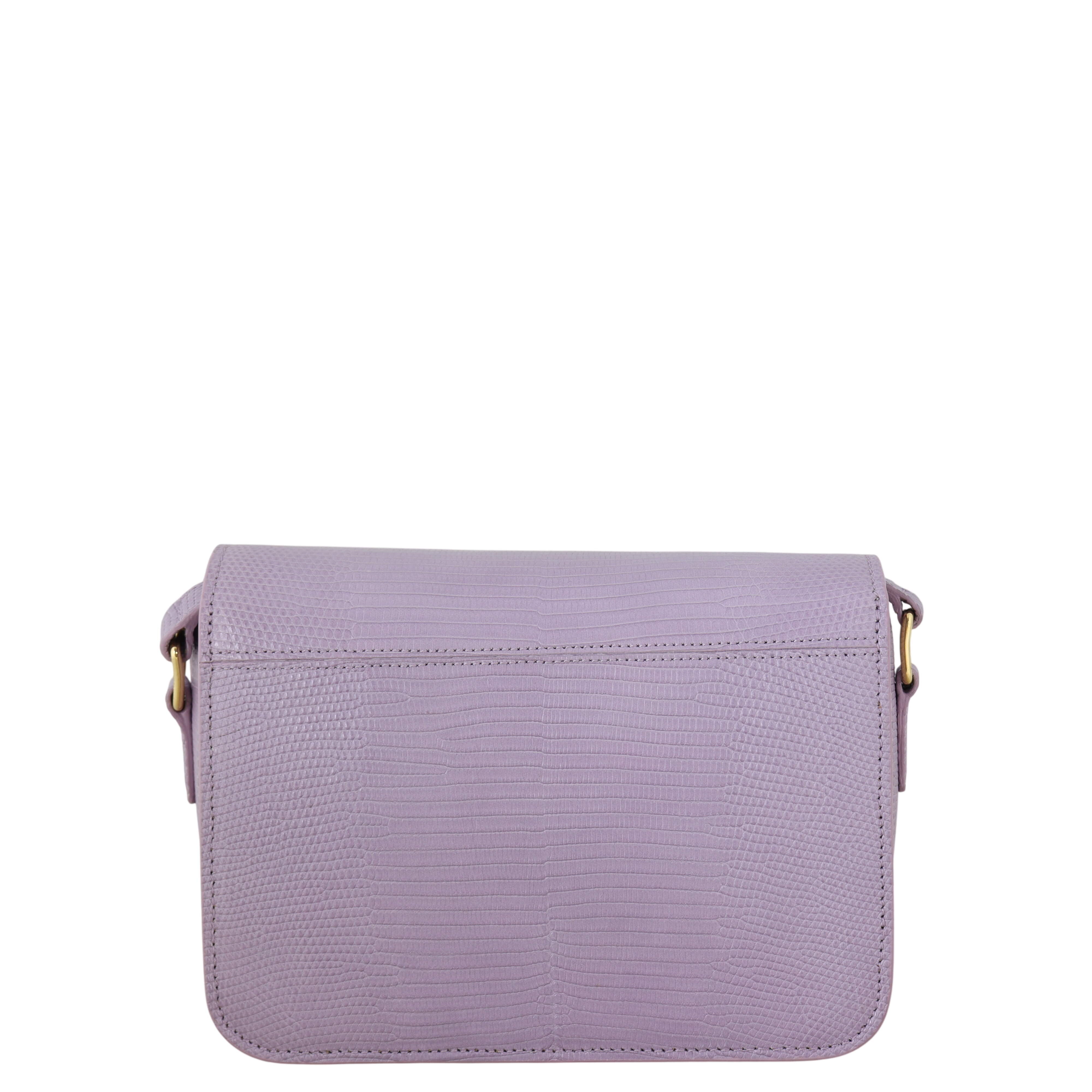 Celine Teen Triomphe Crossbody Lizard