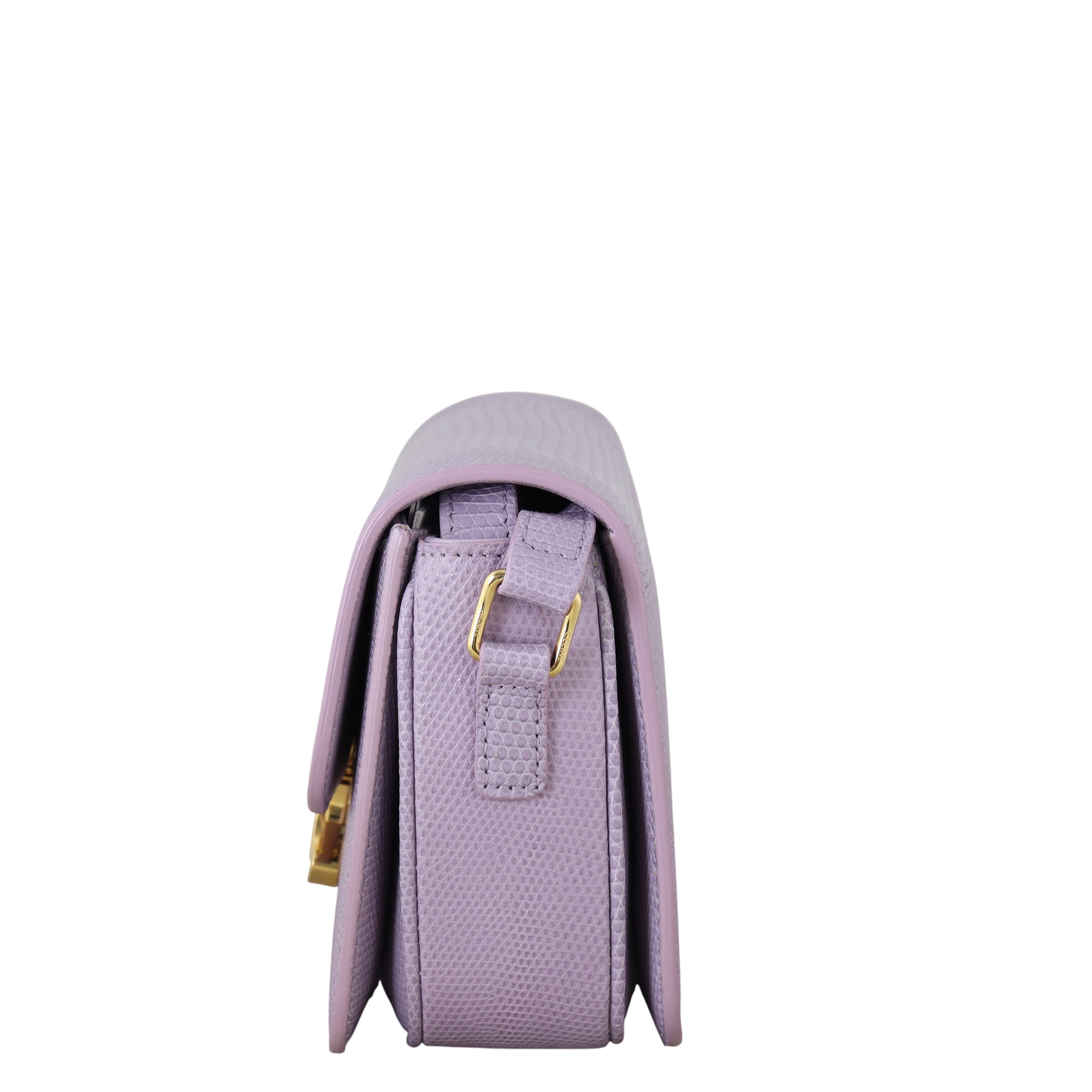 Celine Teen Triomphe Crossbody Lizard