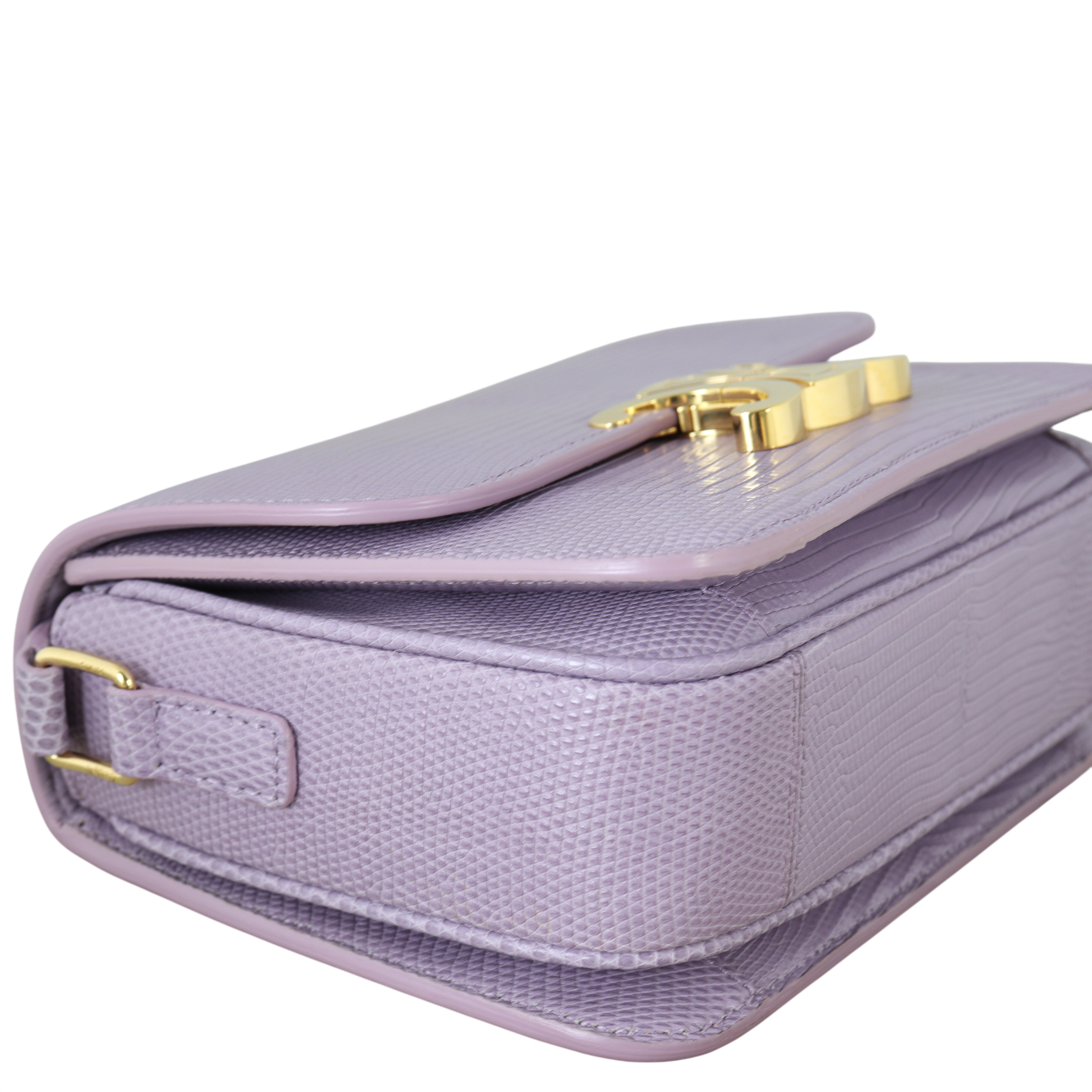 Celine Teen Triomphe Crossbody Lizard