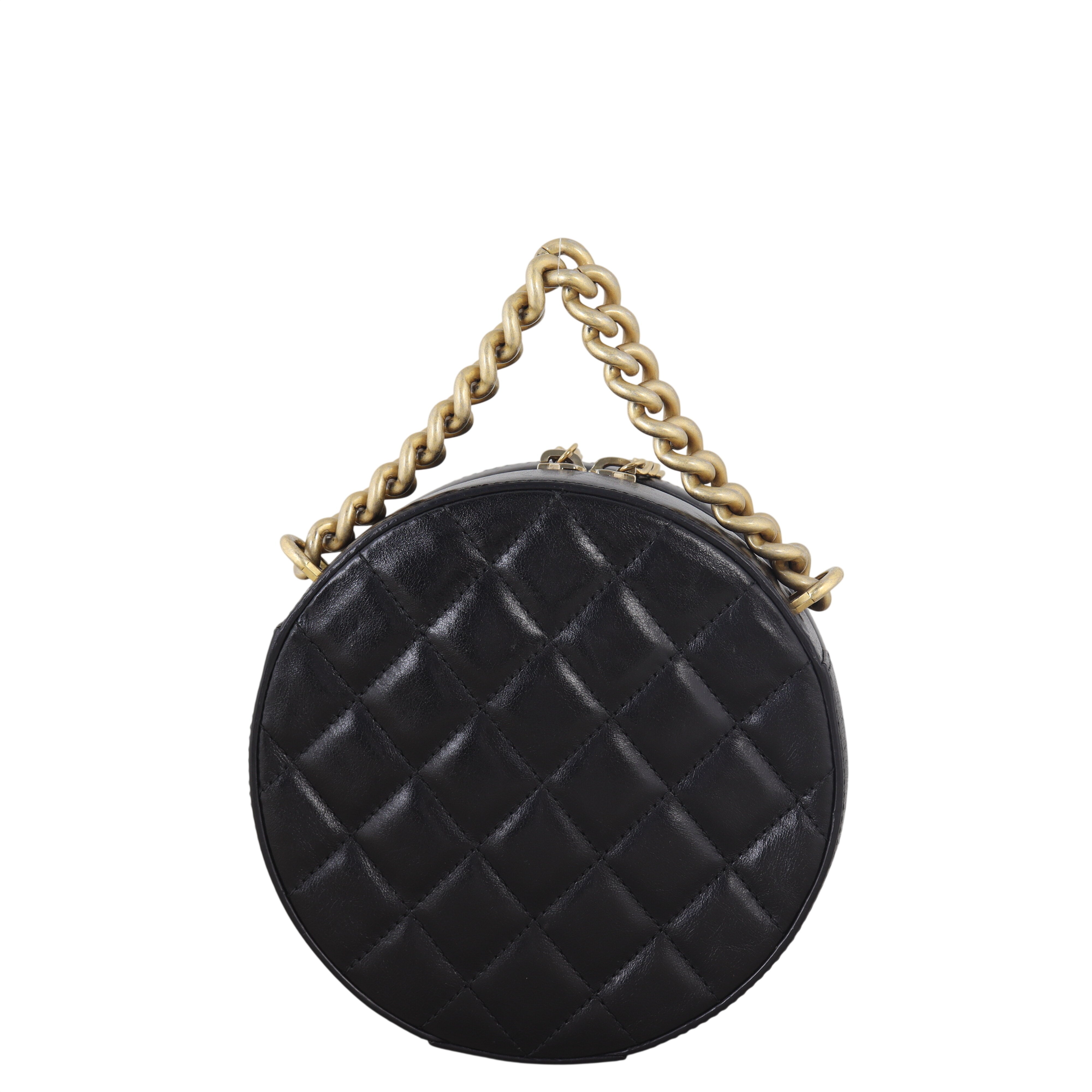 Chanel Round Clutch with Chain