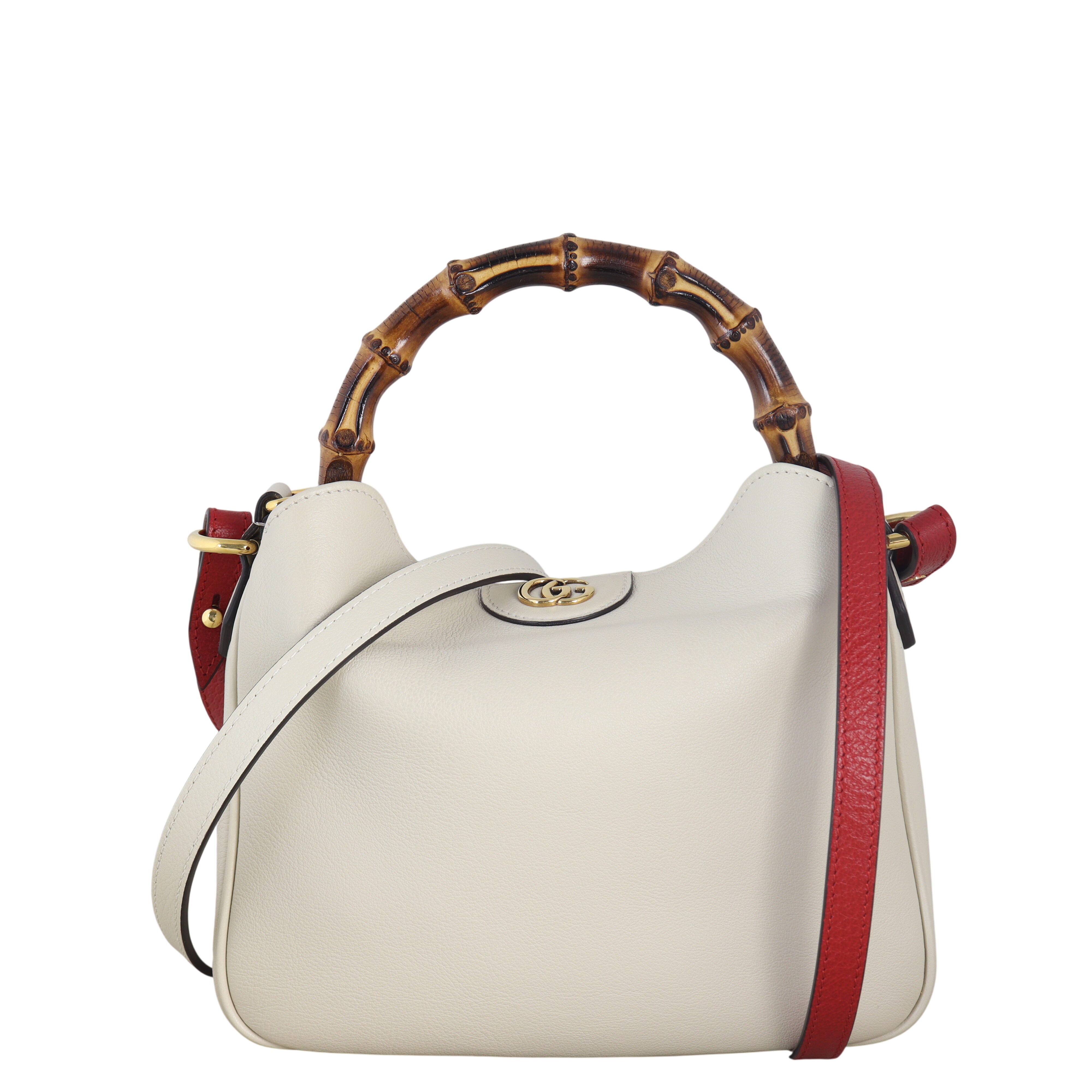 Gucci Diana Bamboo Top Handle Shoulder Bag Small