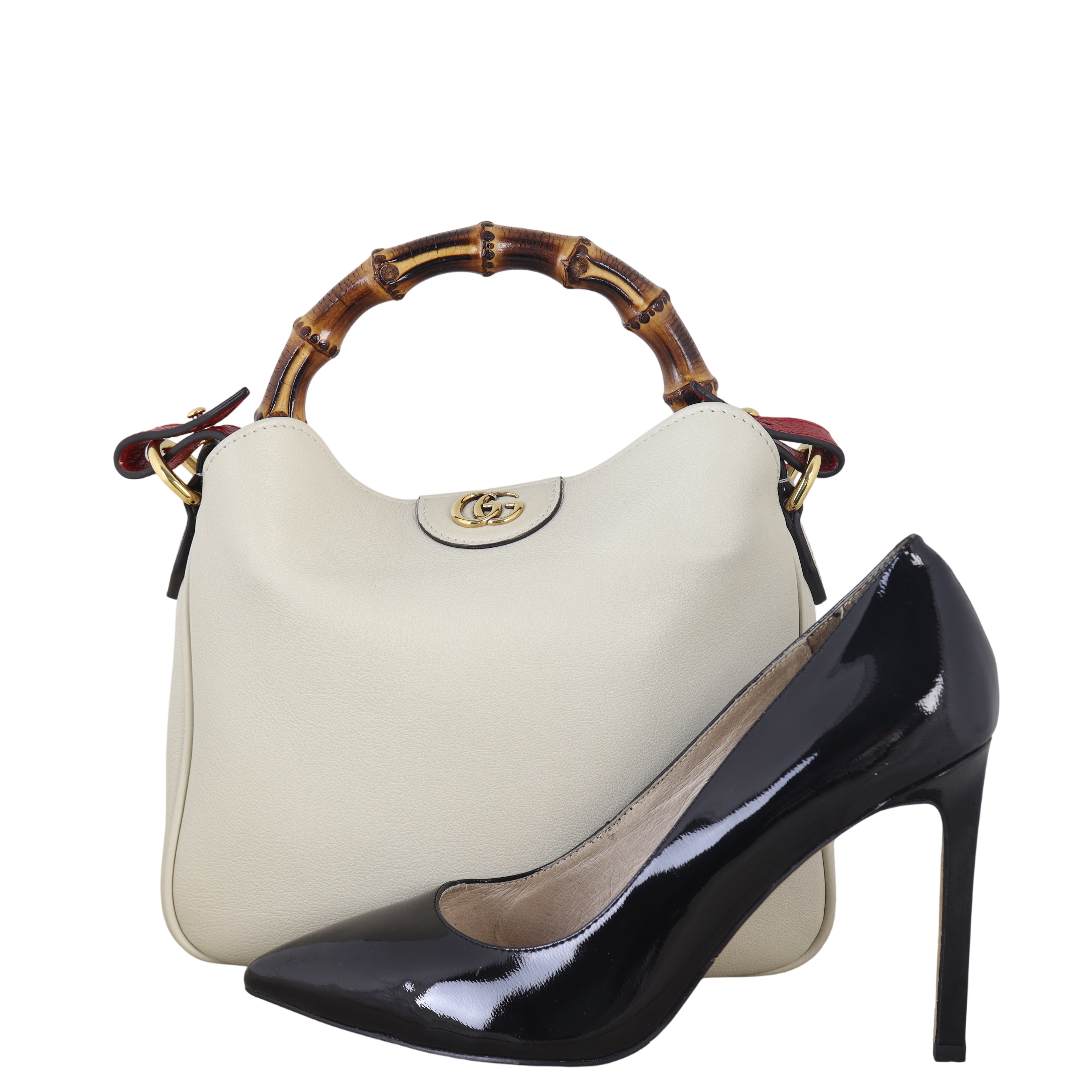 Gucci Diana Bamboo Top Handle Shoulder Bag Small