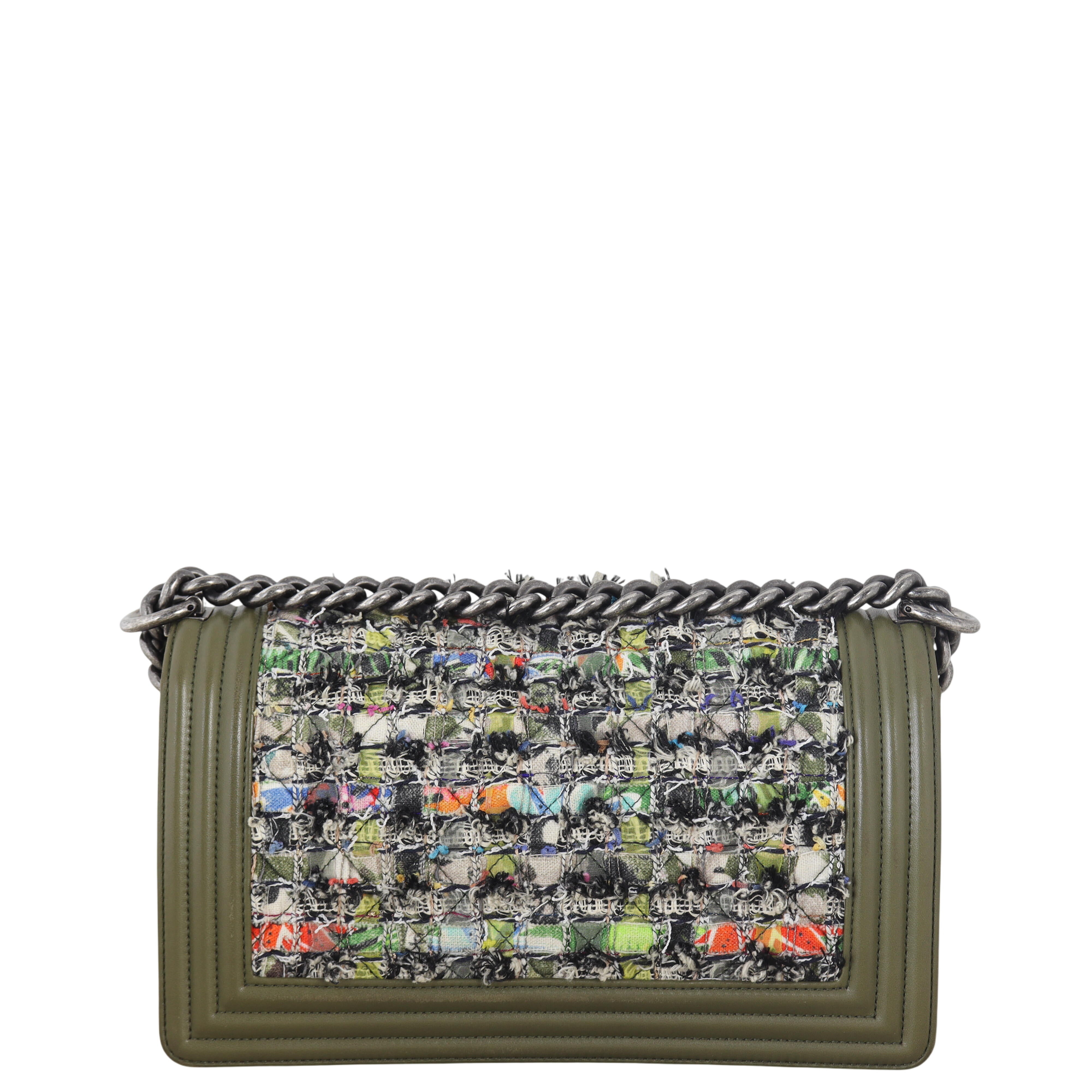 Chanel Boy Old Medium Tweed