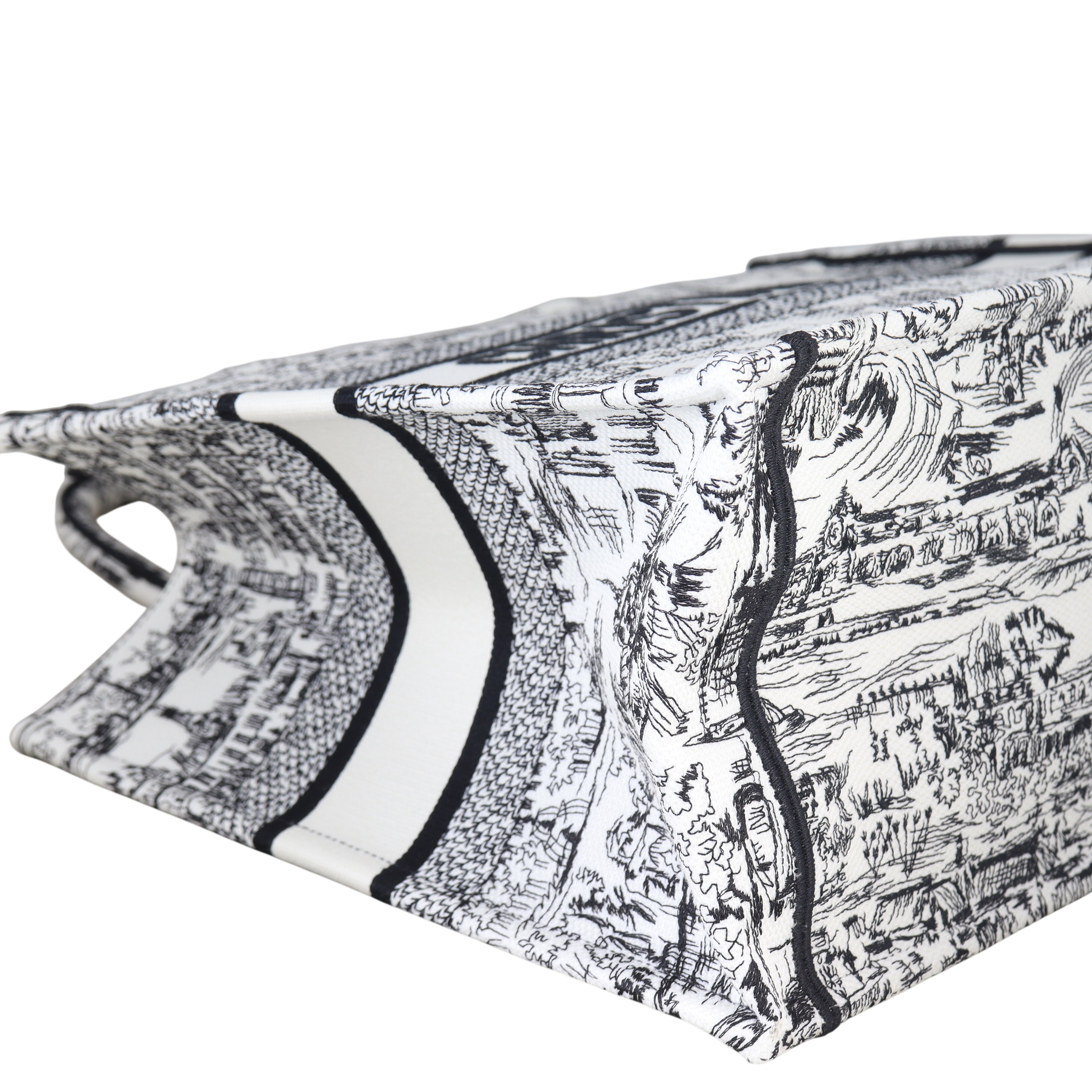 Dior Book Tote Medium Paris All Over