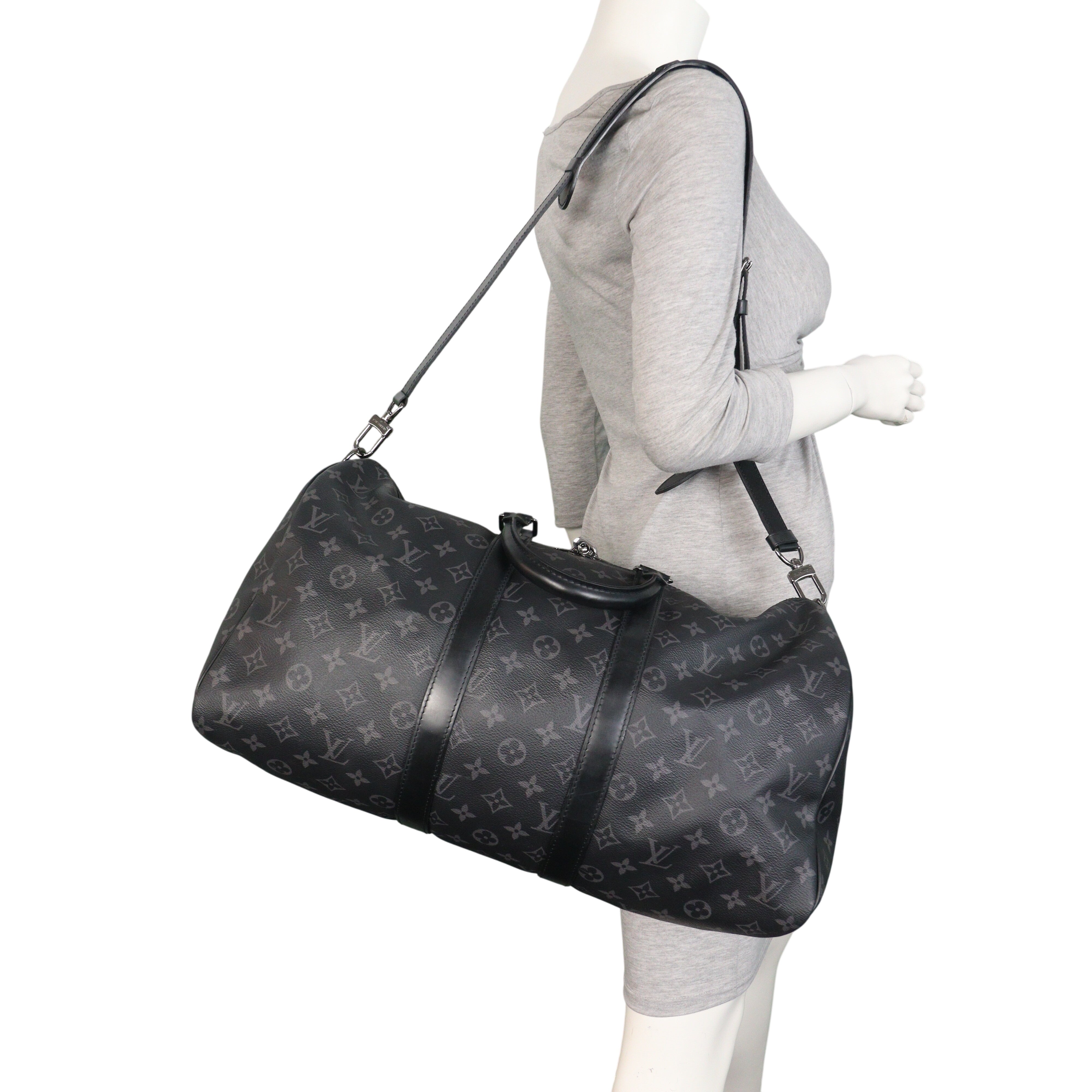 Louis Vuitton Keepall 45 Bandouliere Monogram Eclipse