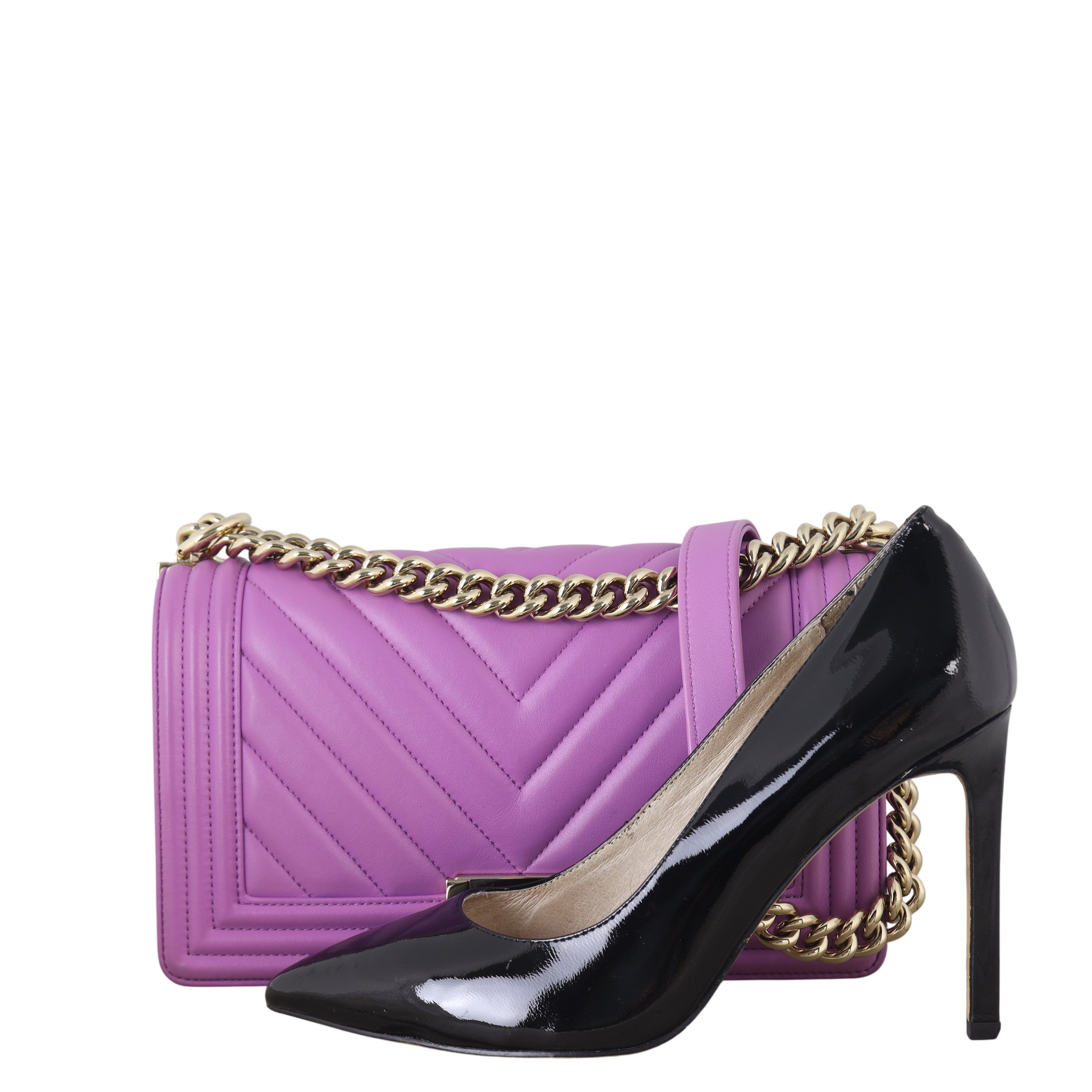 Chanel Boy Old Medium Chevron