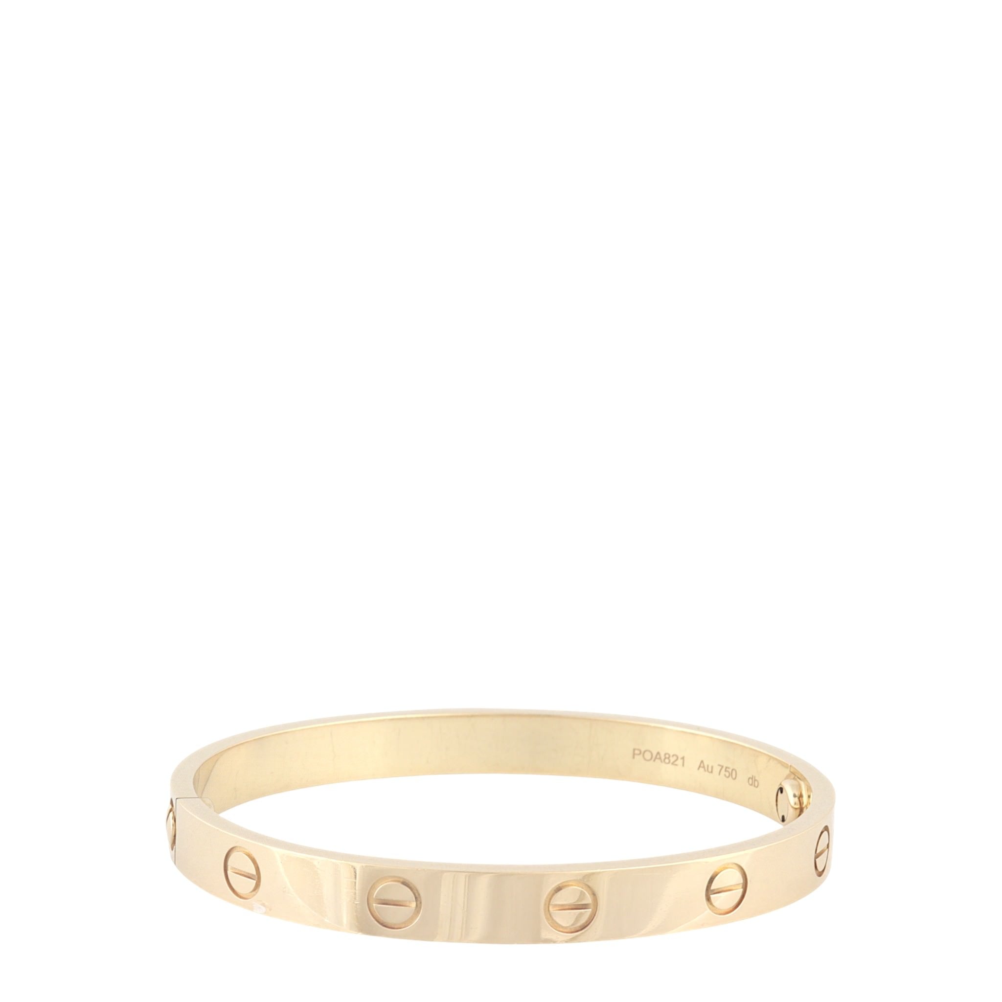 Cartier Love Bracelet 18k Yellow Gold