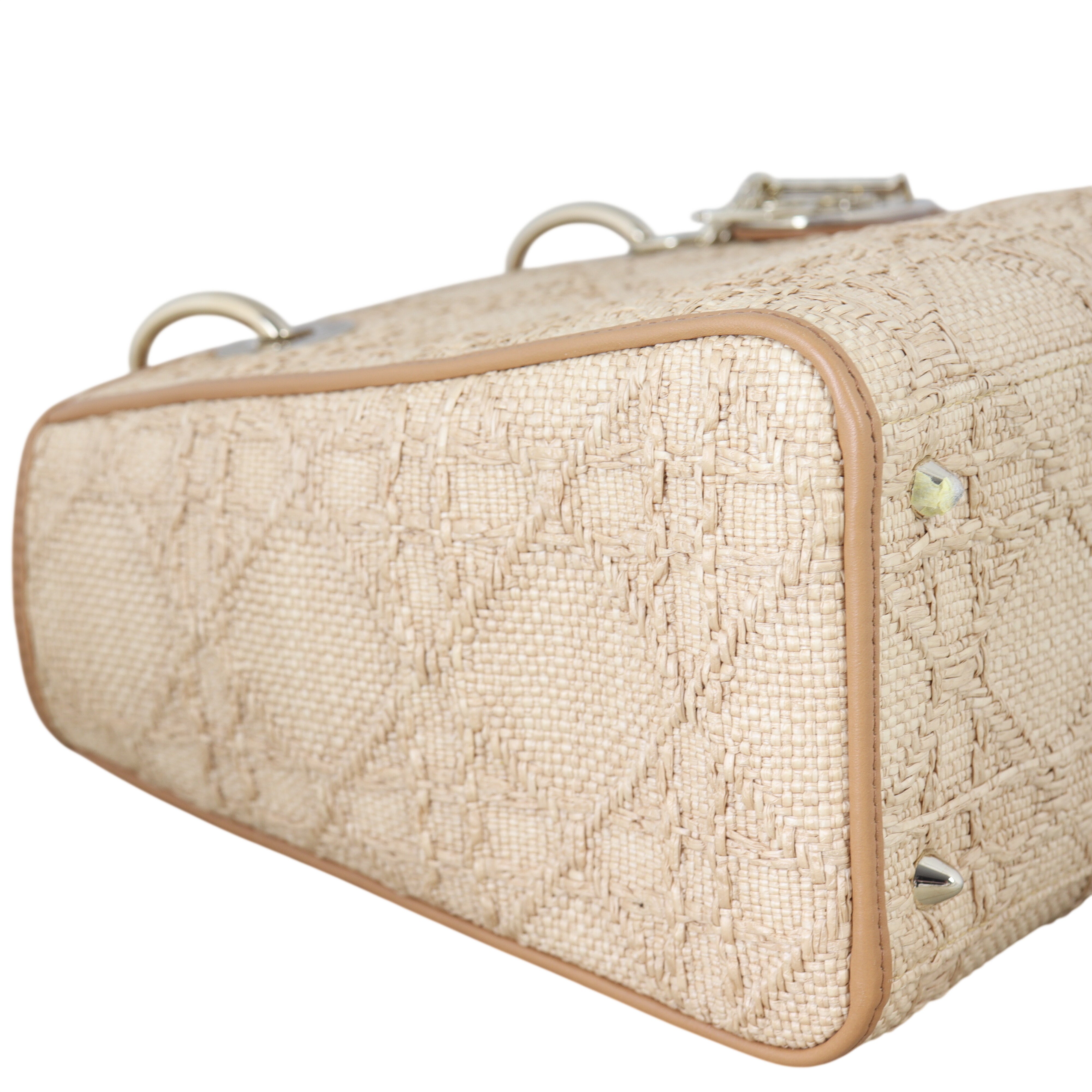 Dior Lady D-Lite Medium Raffia