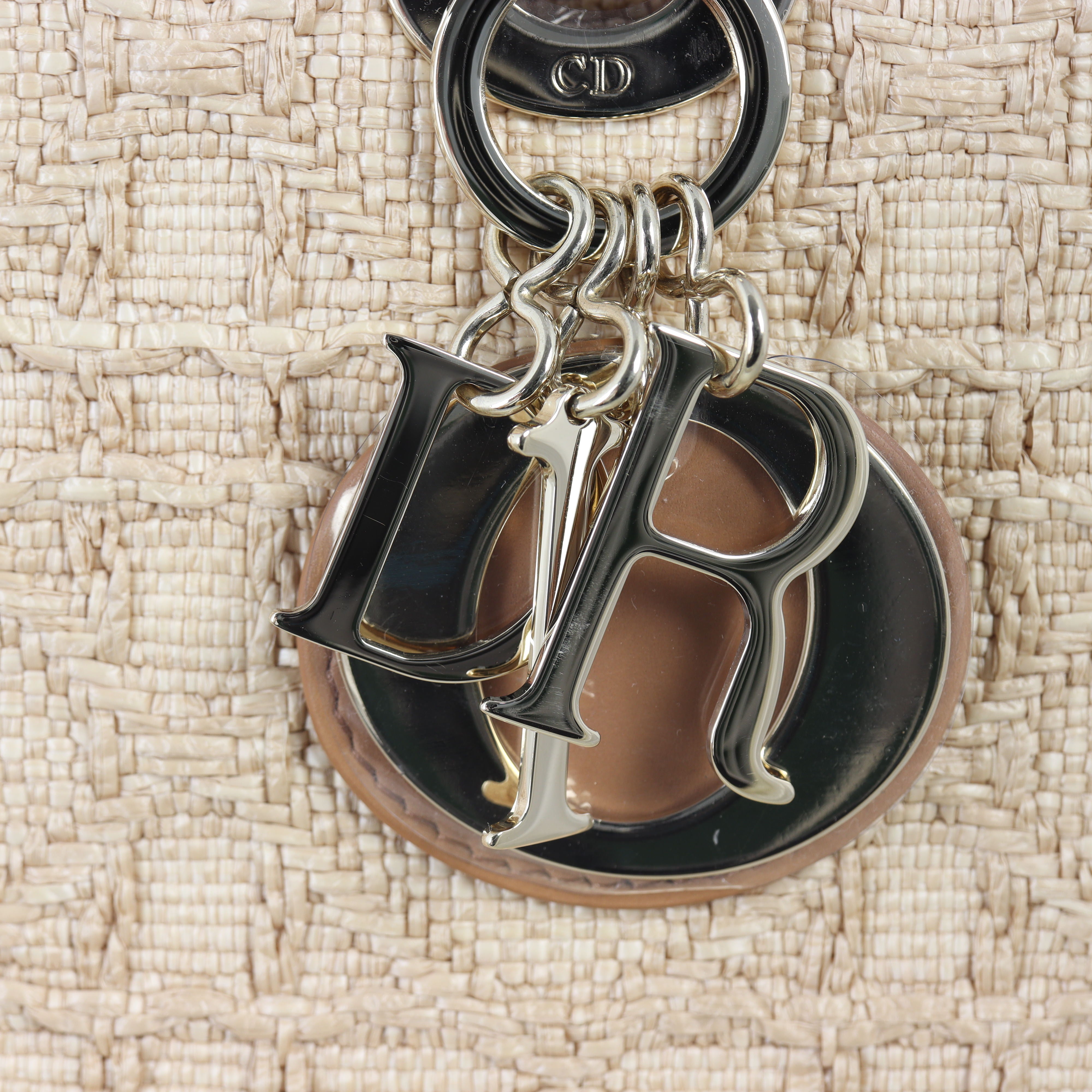 Dior Lady D-Lite Medium Raffia