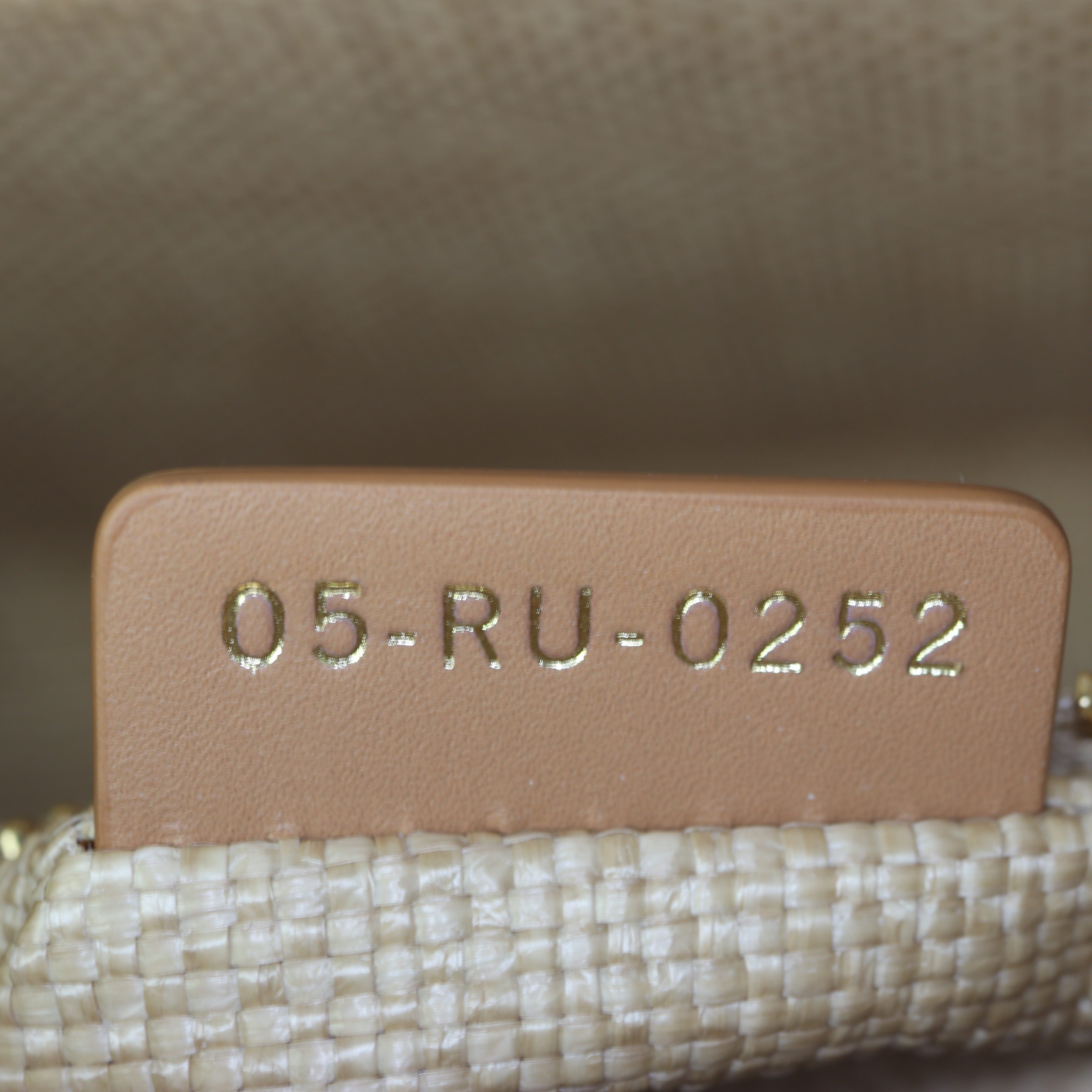 Dior Lady D-Lite Medium Raffia