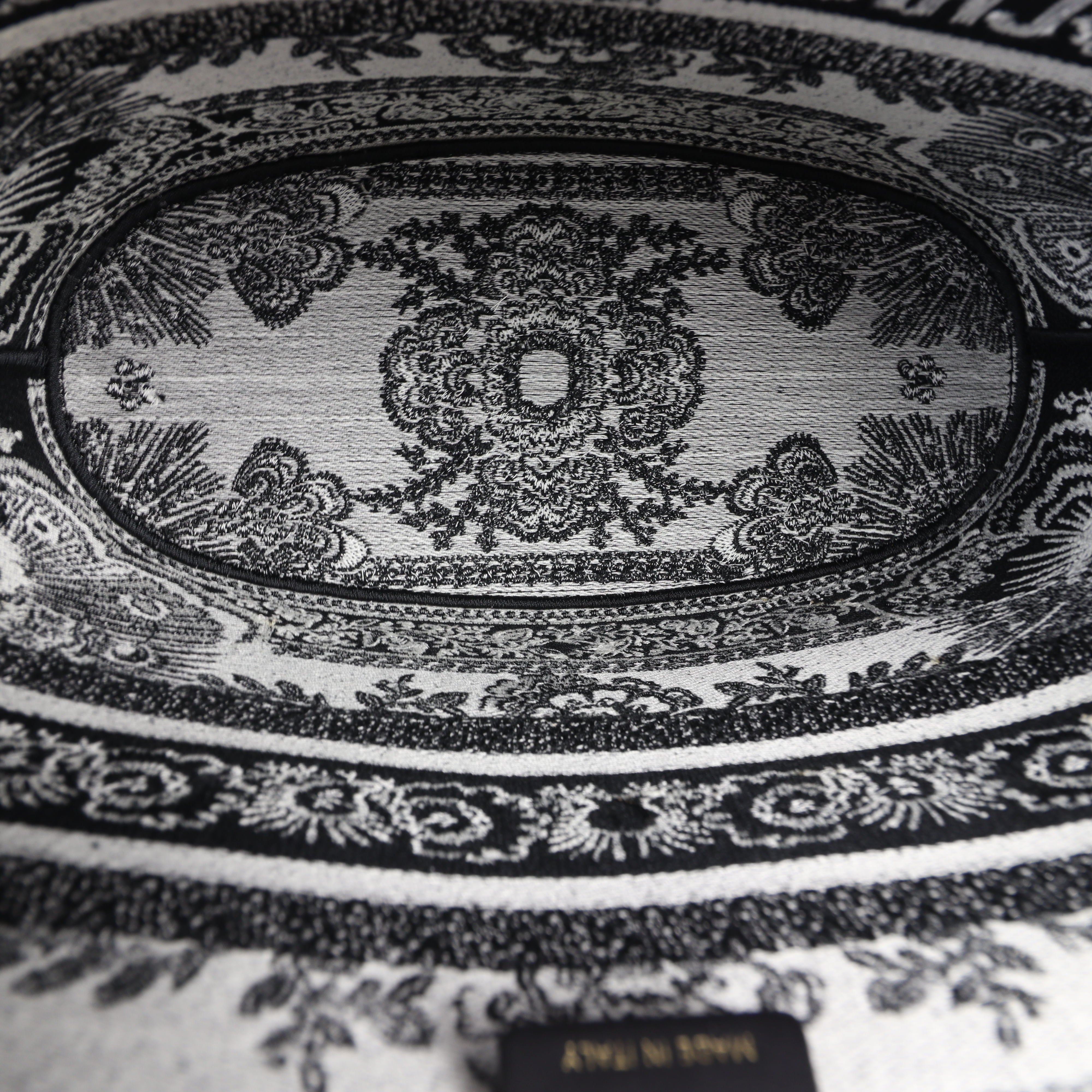 Dior Hat Basket Tote