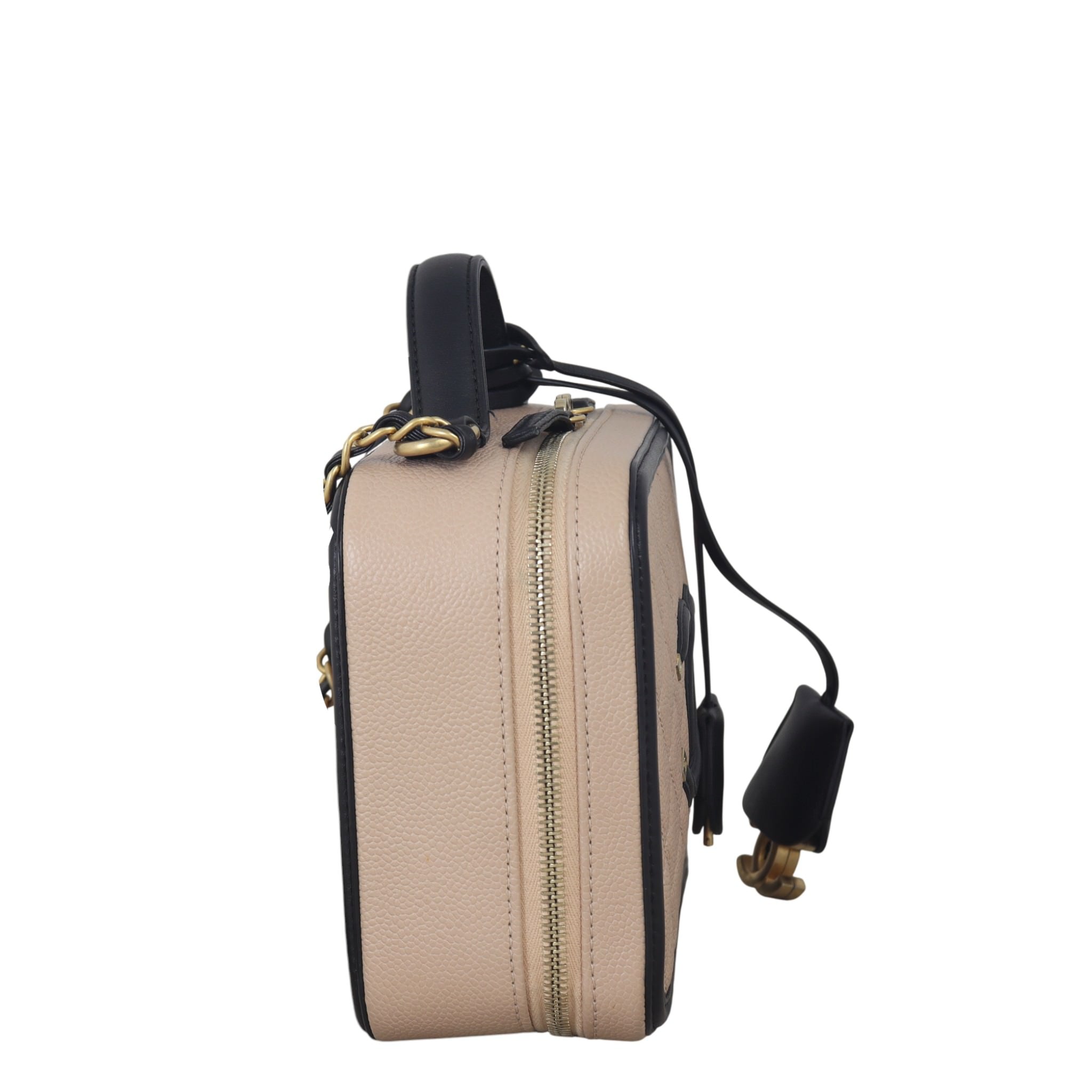 Chanel CC Filigree Vanity Case Medium