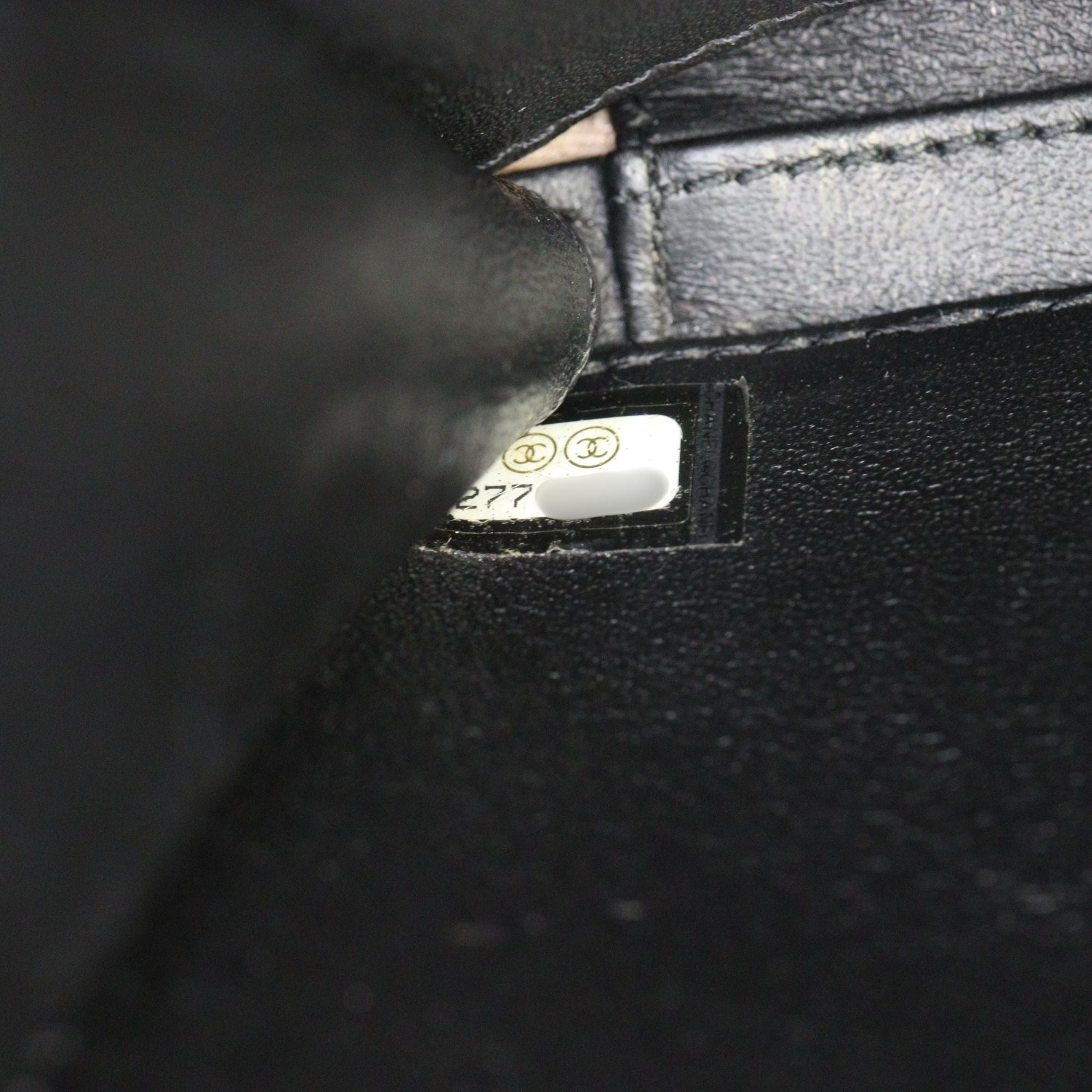 Chanel CC Filigree Vanity Case Medium