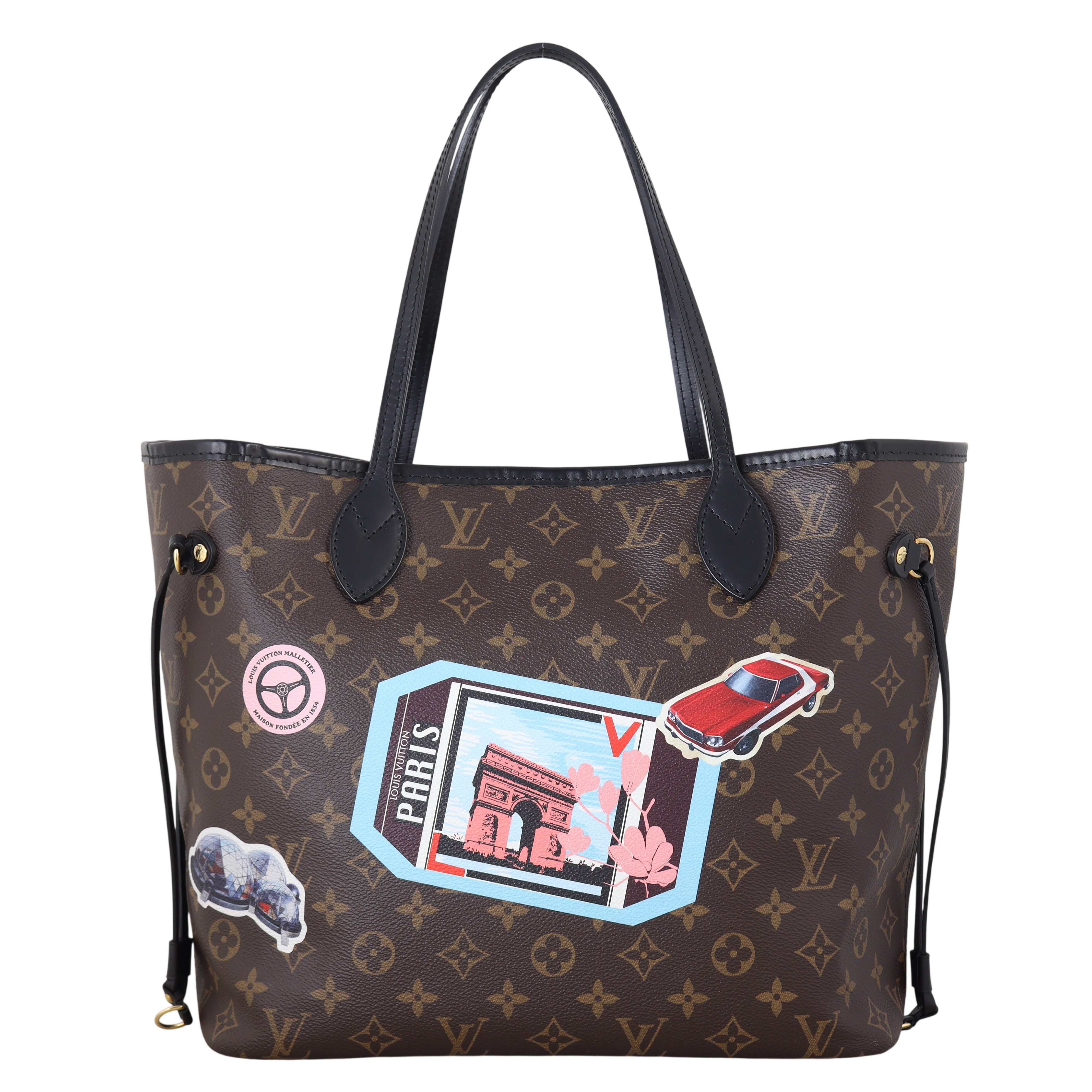 Louis Vuitton Neverfull MM Monogram World Tour
